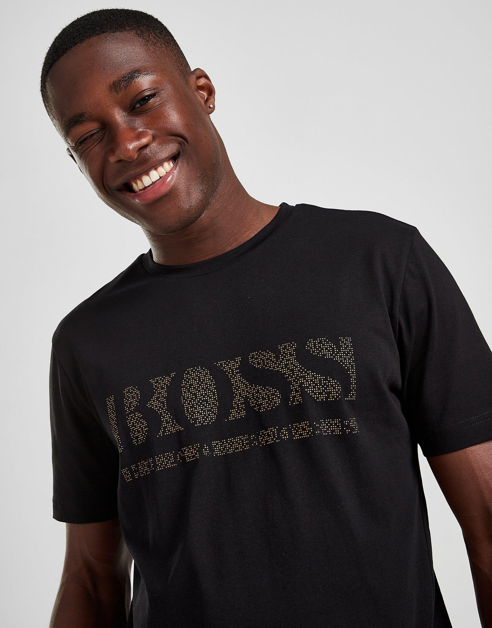 Sort BOSS Pixel T-Shirt - JD Sports Danmark