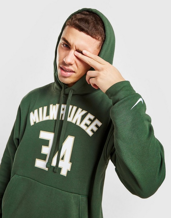 Transeúnte Honestidad Animado Nike NBA Milwaukee Bucks Giannis #34 Hoodie | JD Sports Global