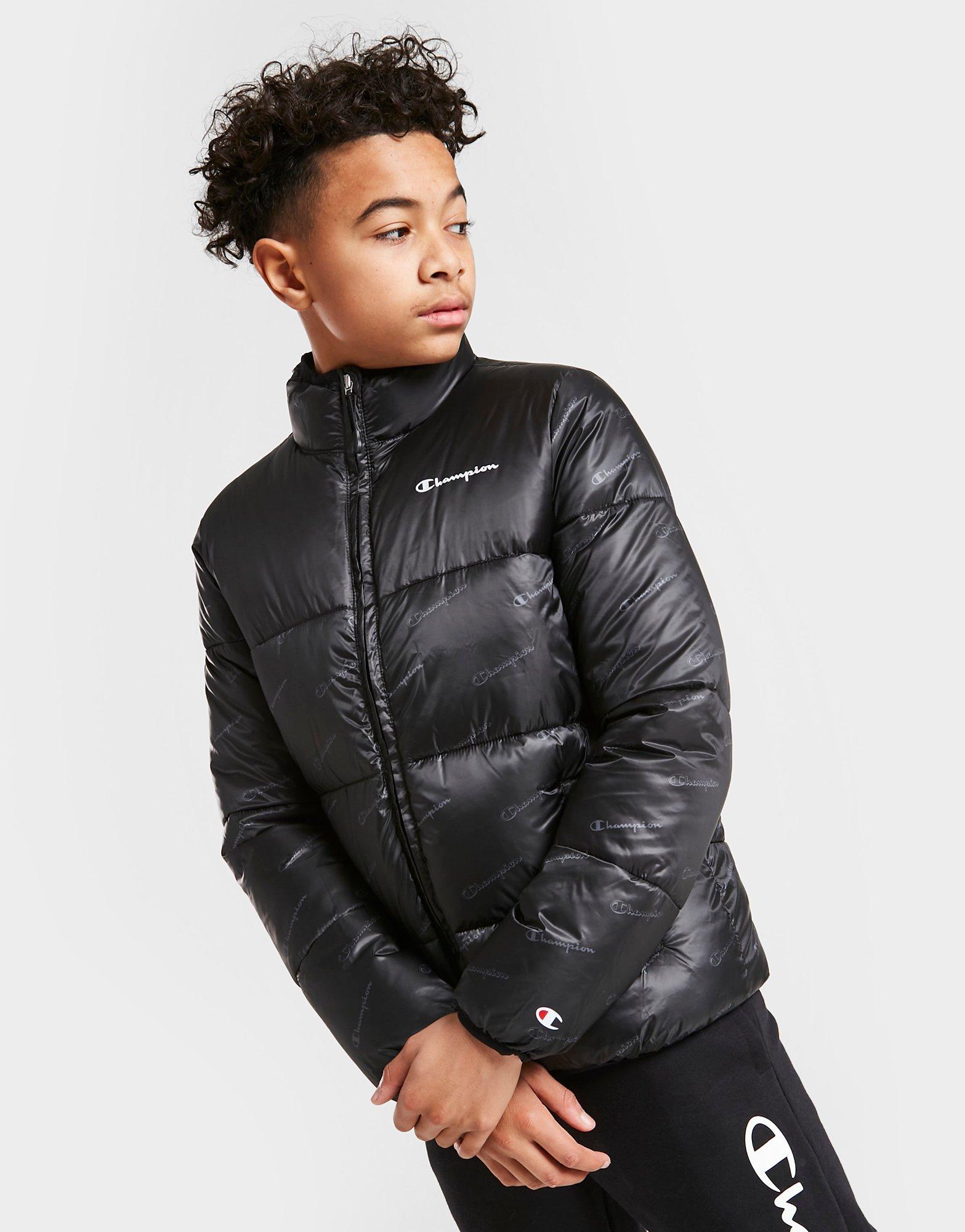 Champion All Over Print Padded Jacket Junior