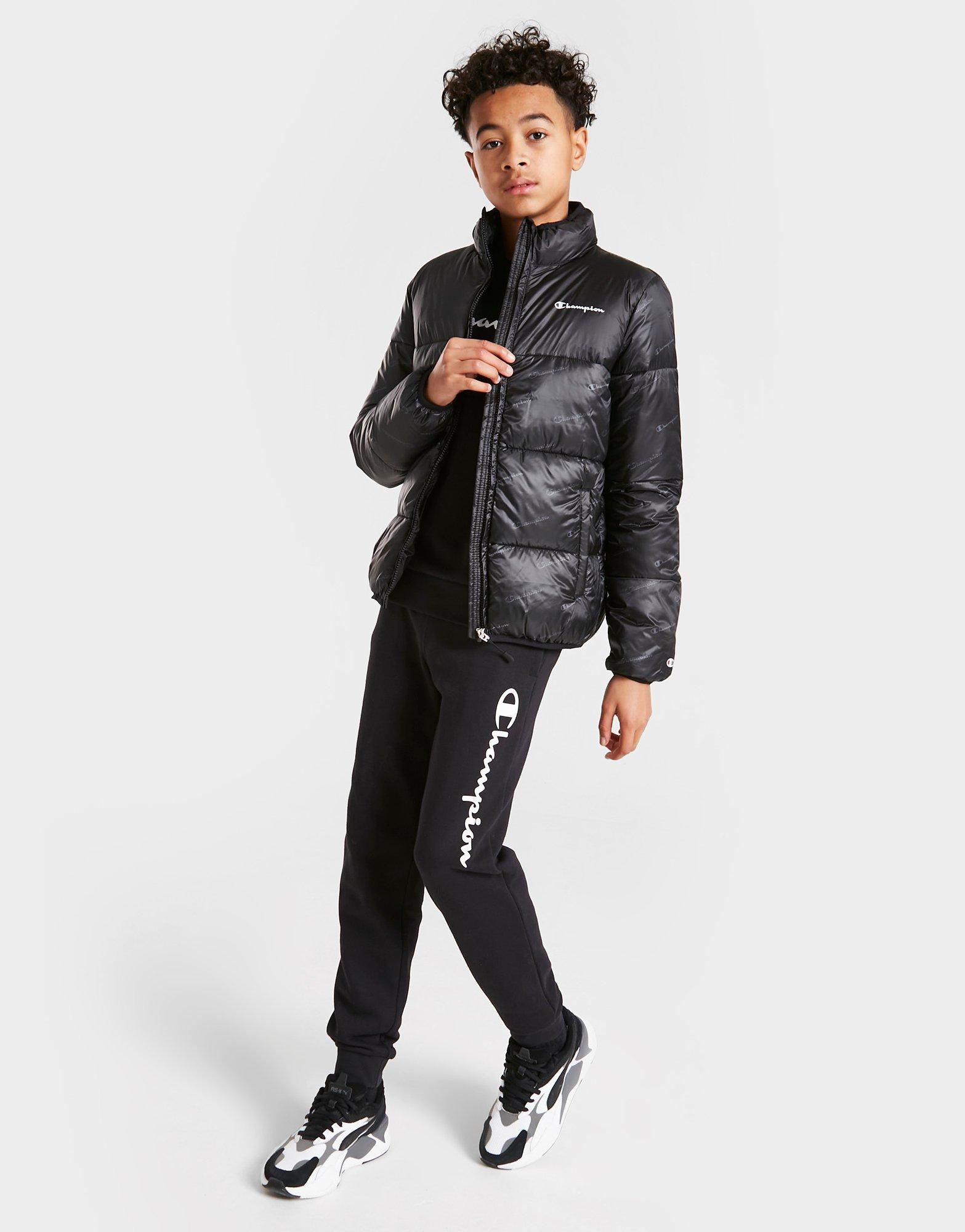 Champion All Over Print Padded Jacket Junior