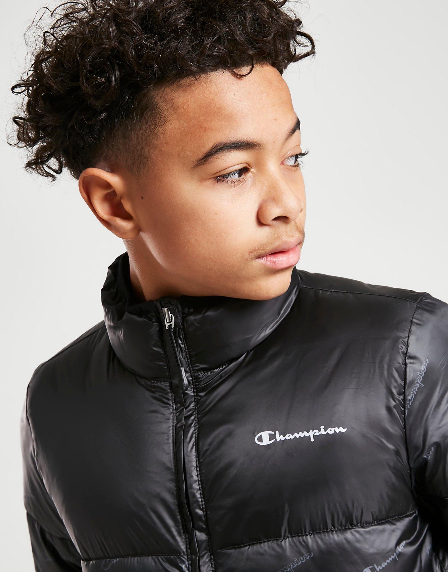 Champion All Over Print Padded Jacket Junior