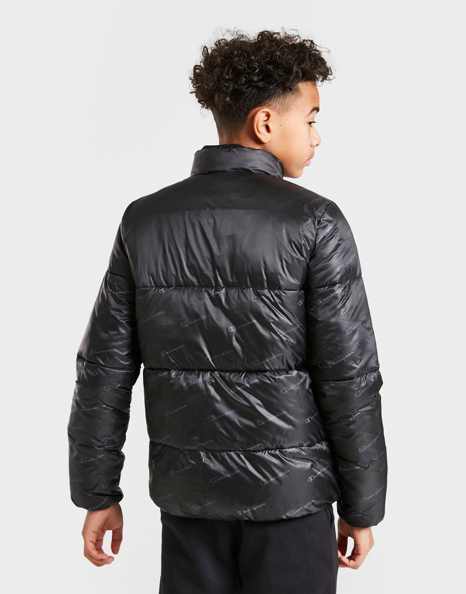 Champion All Over Print Padded Jacket Junior