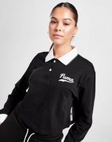 Puma Varsity Long Sleeve Polo Shirt