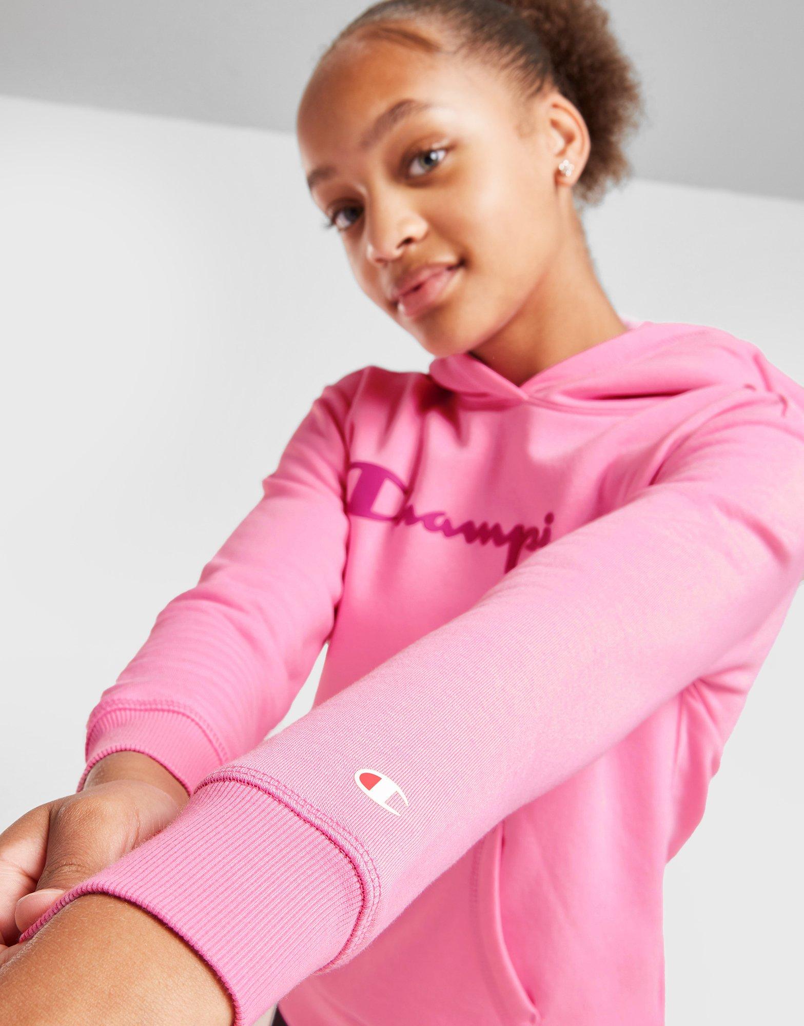 Champion Girls' Logo Overhead Hoodie Junior