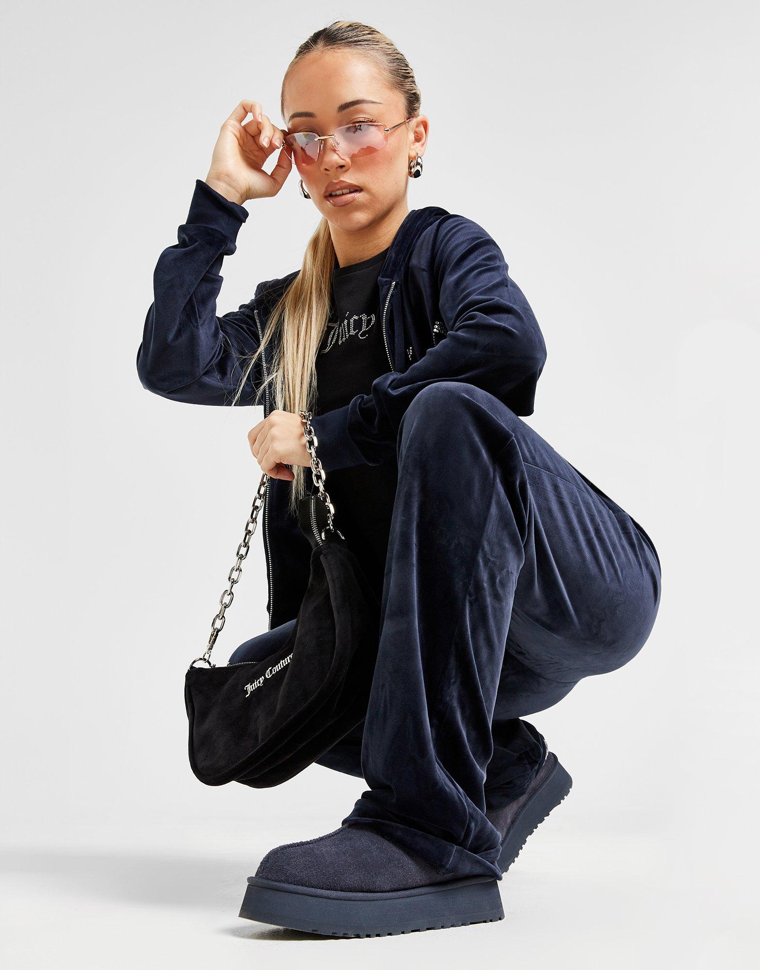 juicy couture tracksuit navy blue