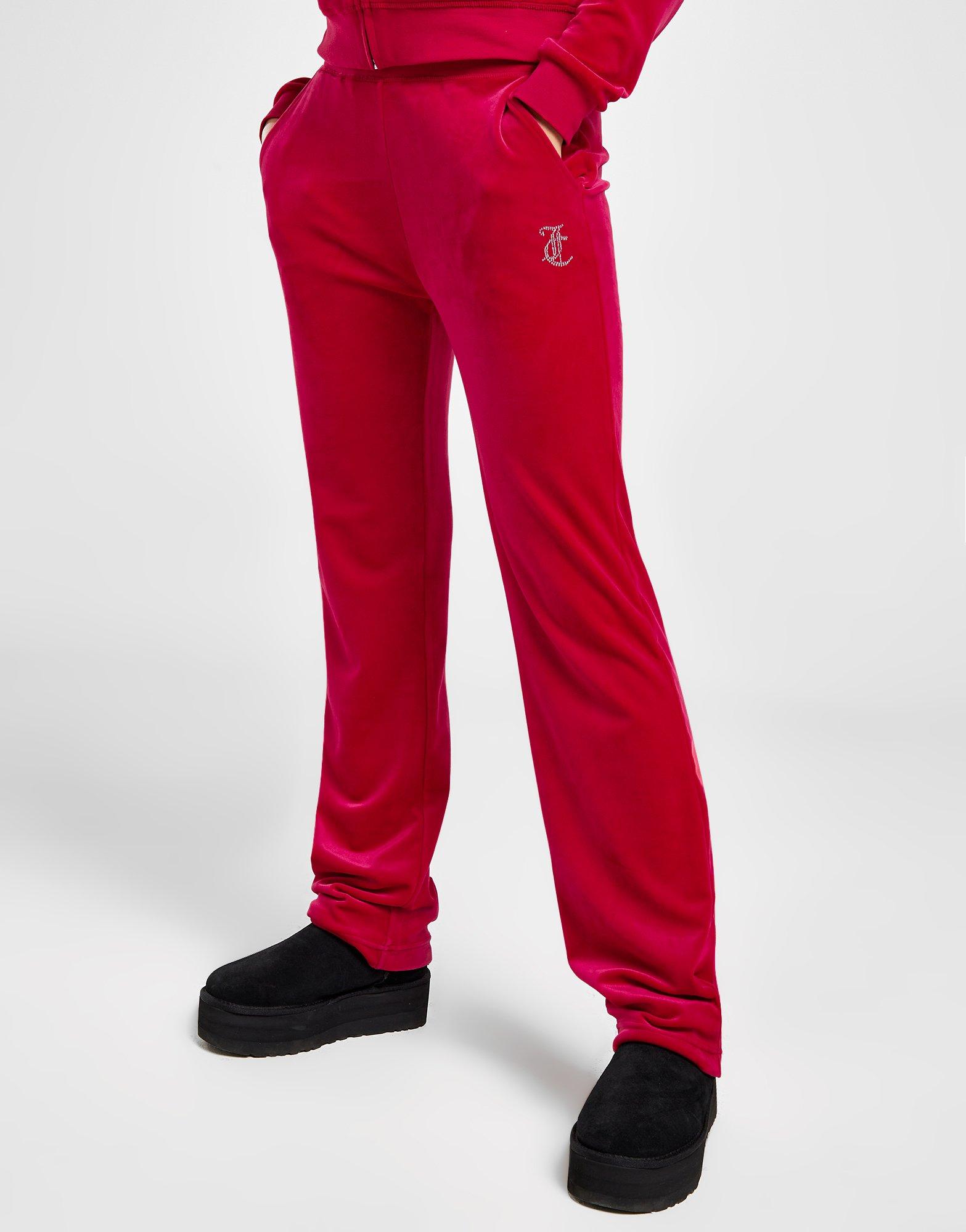 Red juicy best sale couture pants