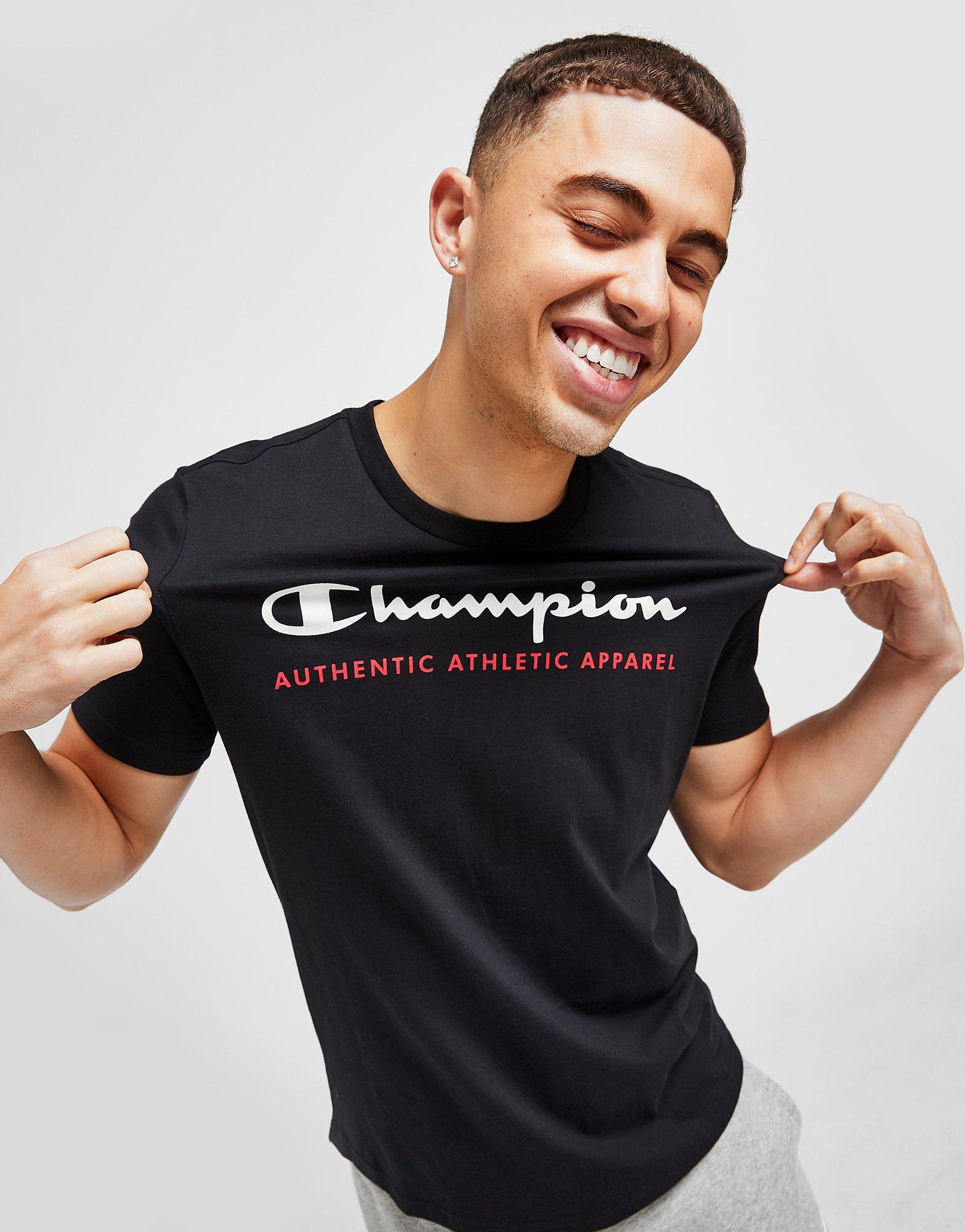Black Champion Authentic T-shirt - JD Sports