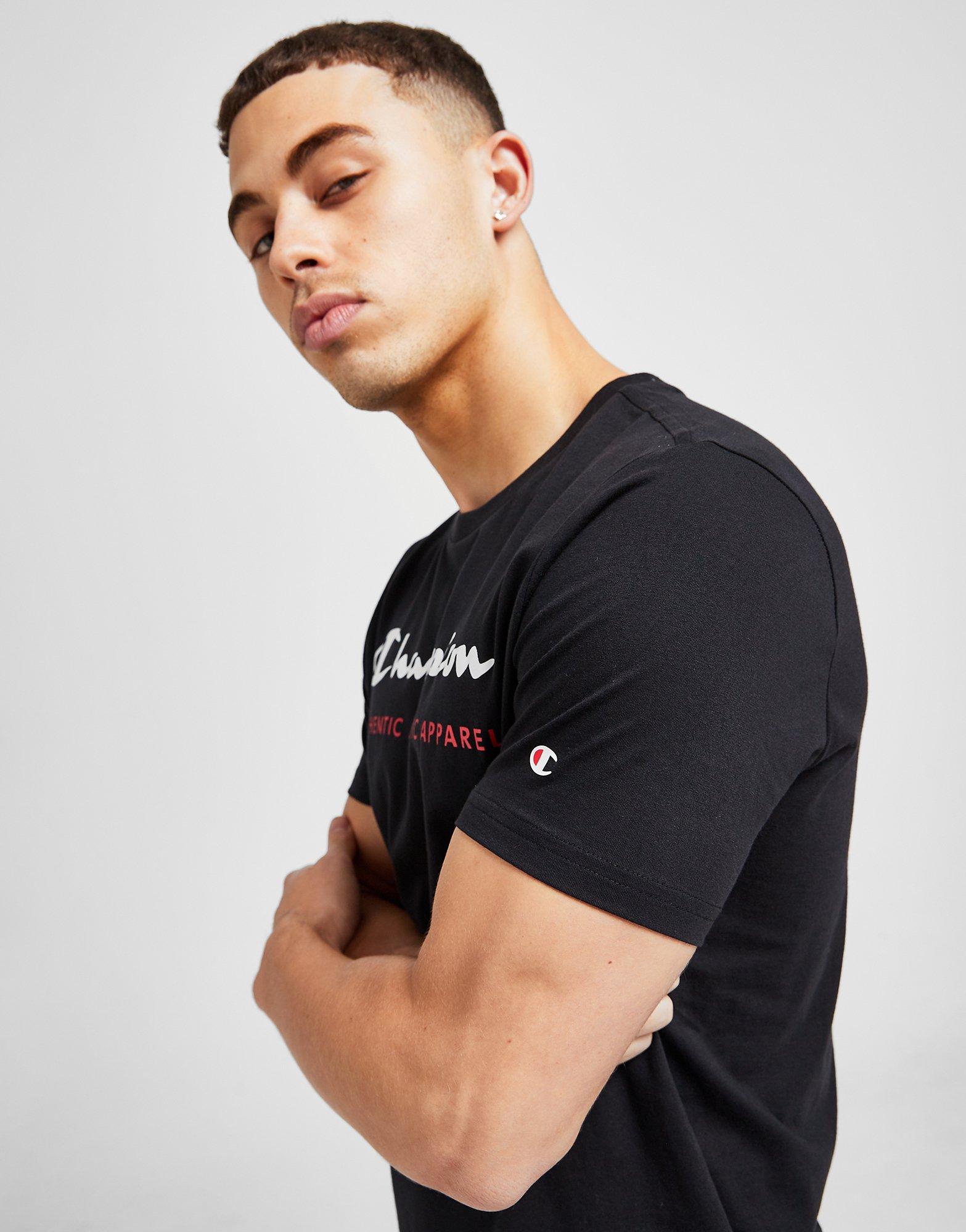 Champion t shirt outlet homme