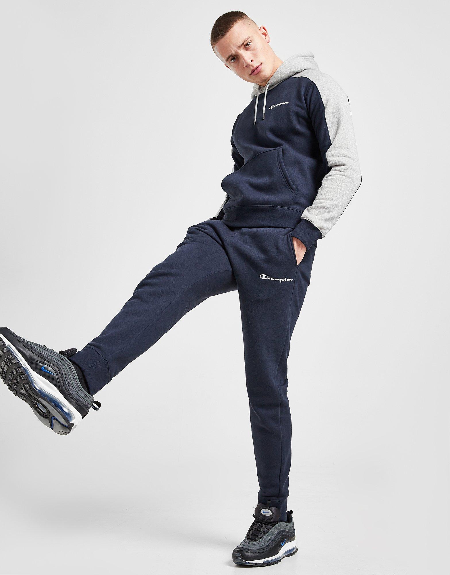 Champion Logo Hooded Fleece Tracksuit