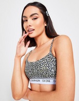 Calvin Klein Underwear CK One Cheetah Strappy Bra