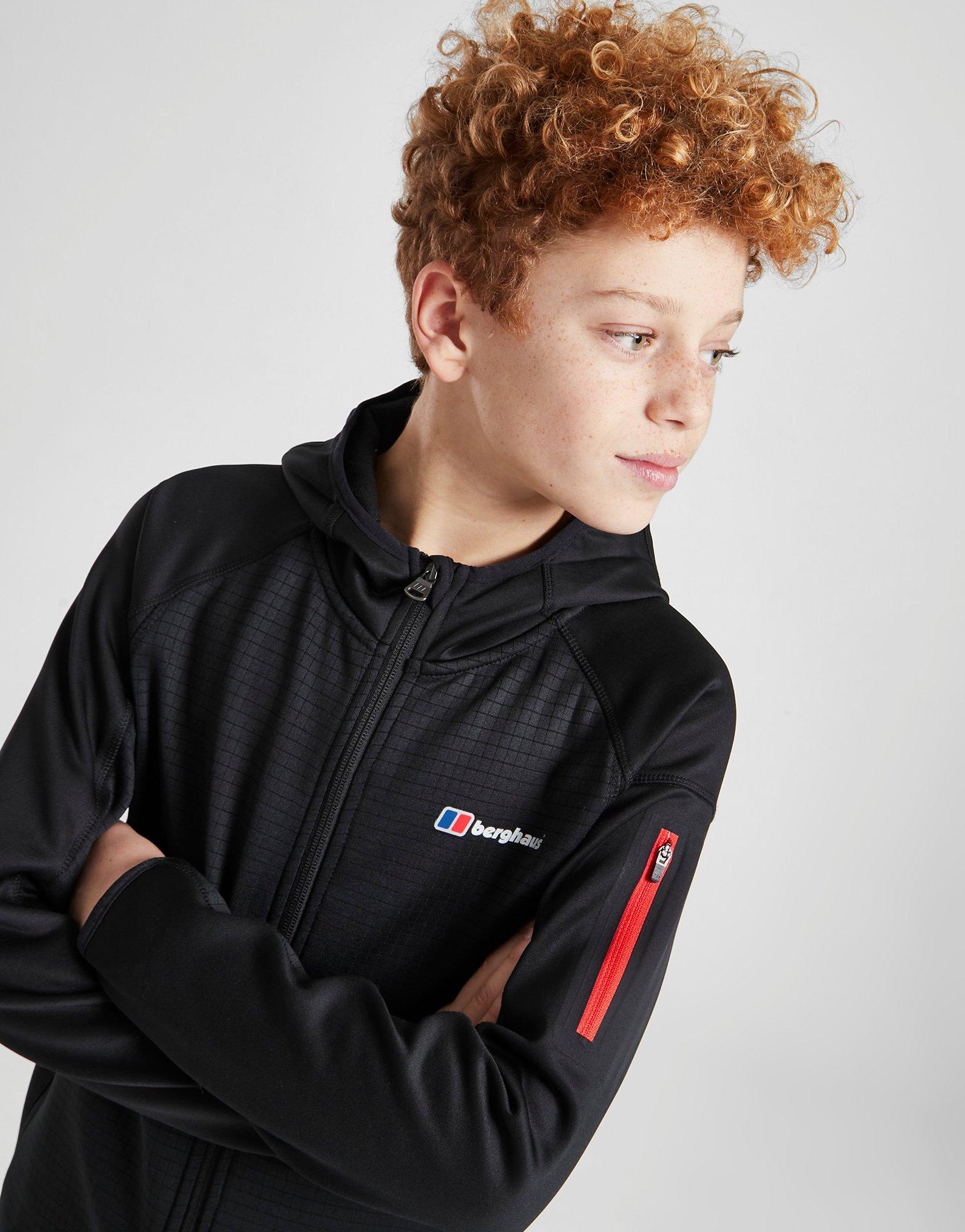 Berghaus Sidley Grid Poly Hoodie Junior