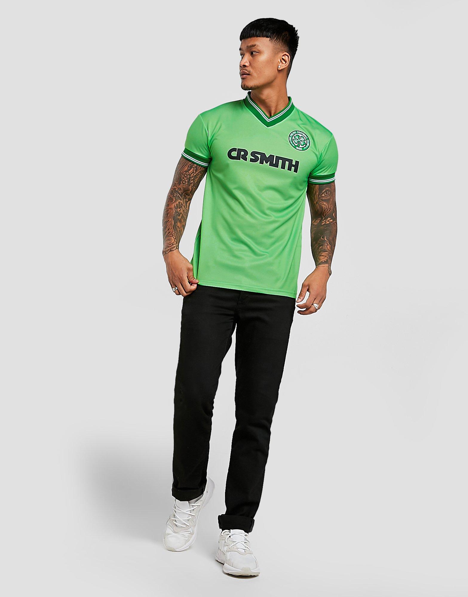 Celtic FC Official Football Gift Mens 1984/86 Away Retro Shirt Green Small : : Sports & Outdoors