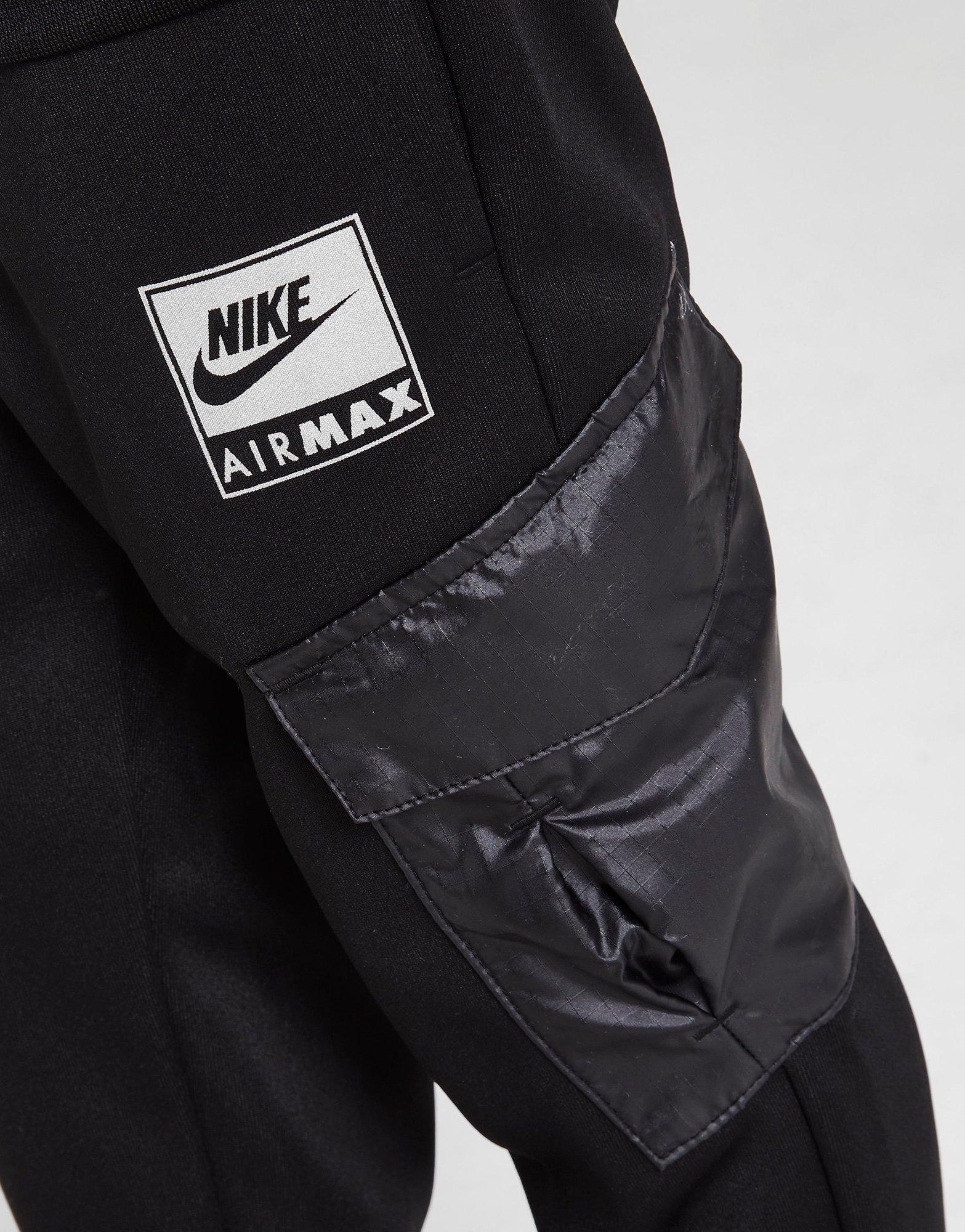 air max tracksuit black