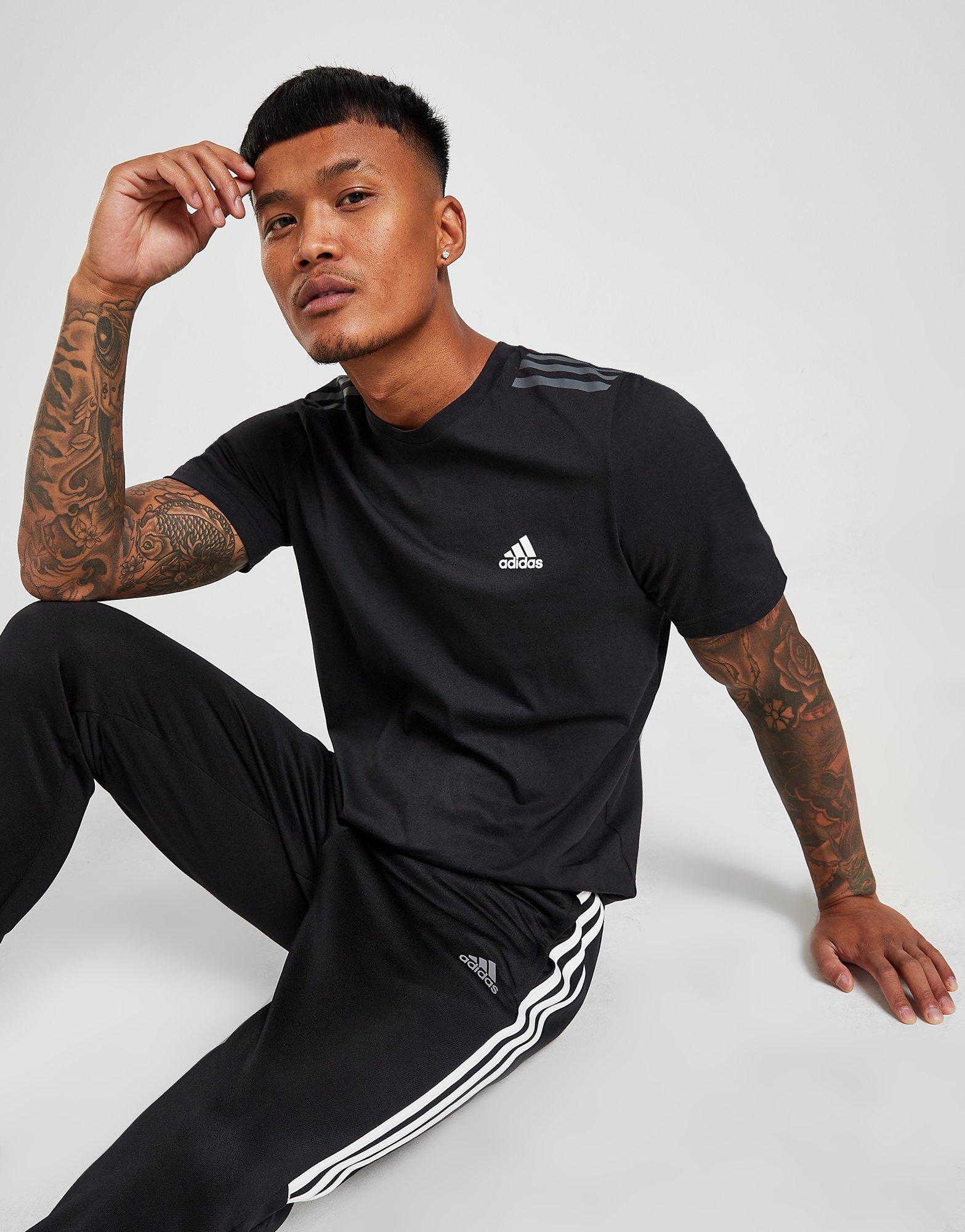 methodologie Aannemer Abstractie Black adidas Badge of Sport 3-Stripes T-Shirt | JD Sports Global