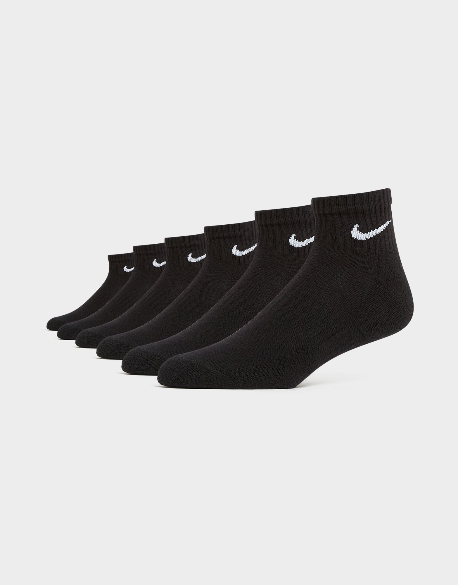 BLACK LARGE 6 PACK - 14.6 Inches Long for BIG Shoes & Sneakers