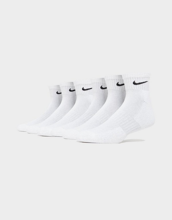 Genre Beschrijvend teksten White Nike 6-Pack Everyday Cushioned Ankle Socks | JD Sports