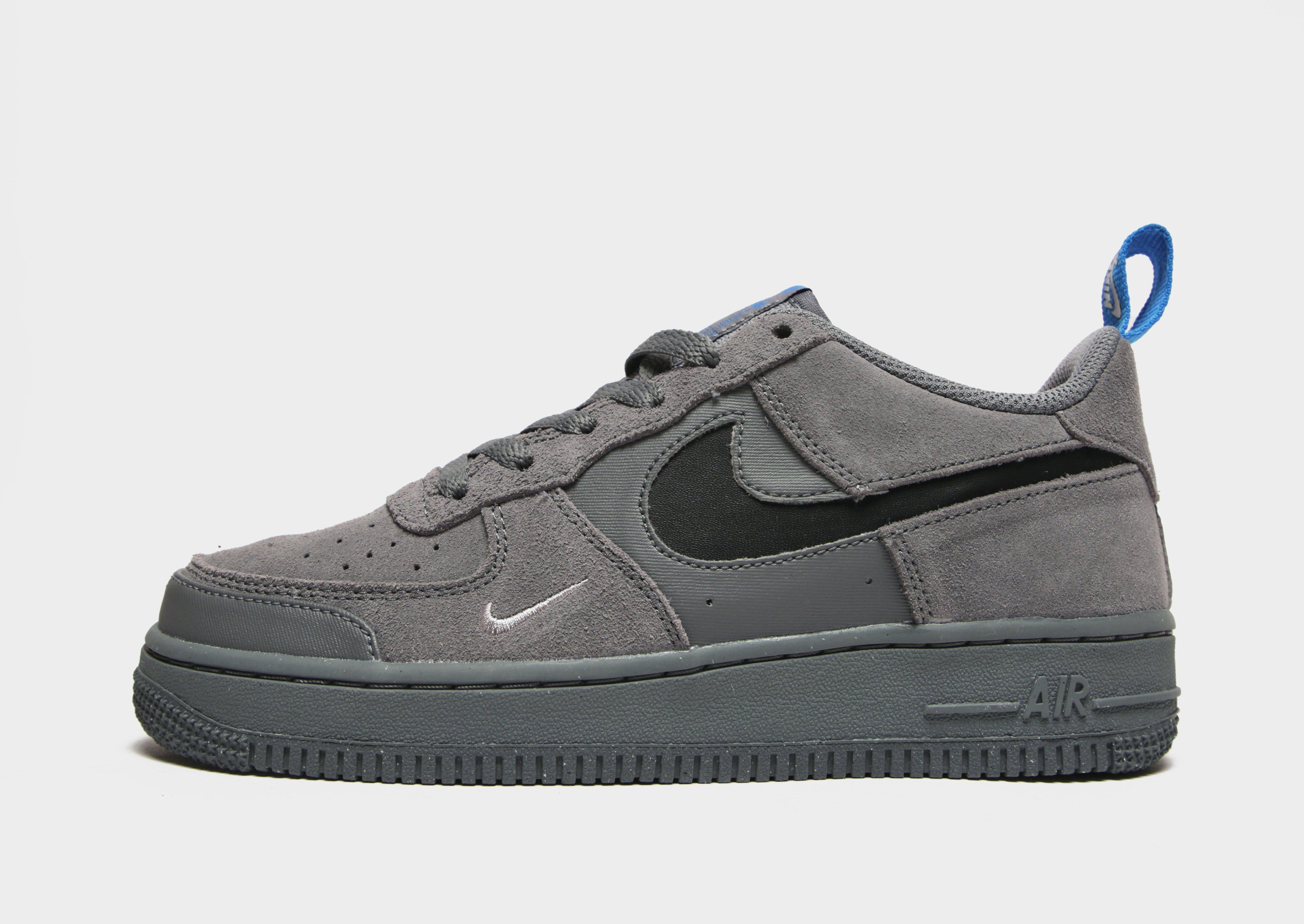 Grey Nike Air Force 1 Low Junior JD Sports UK