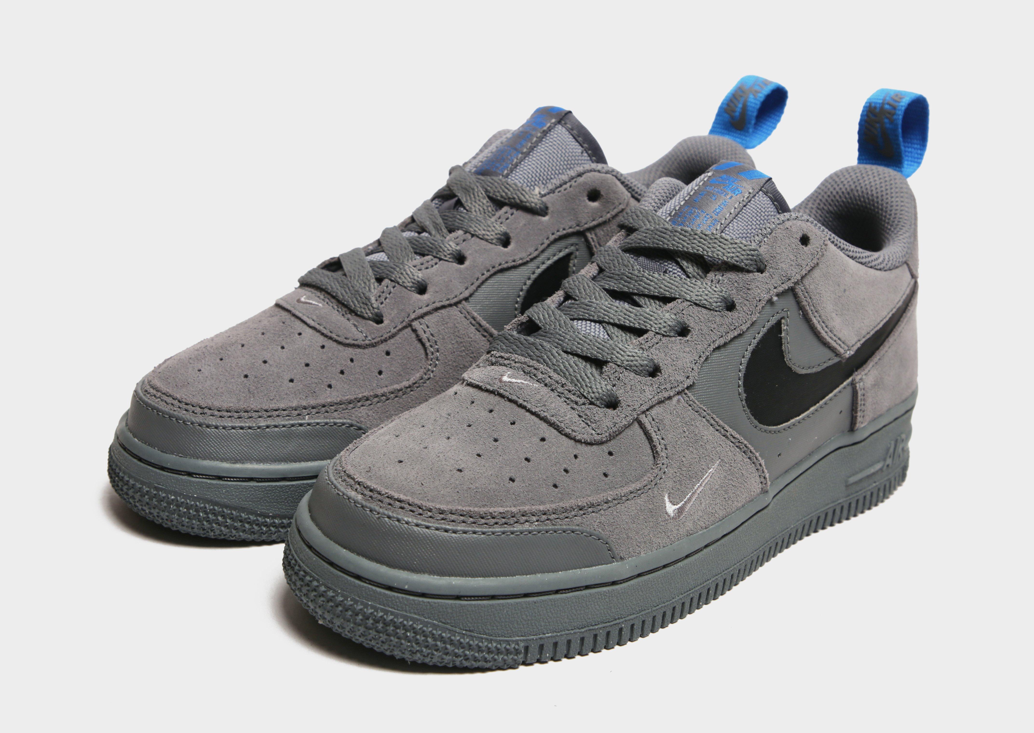 Nike air force deals grey junior