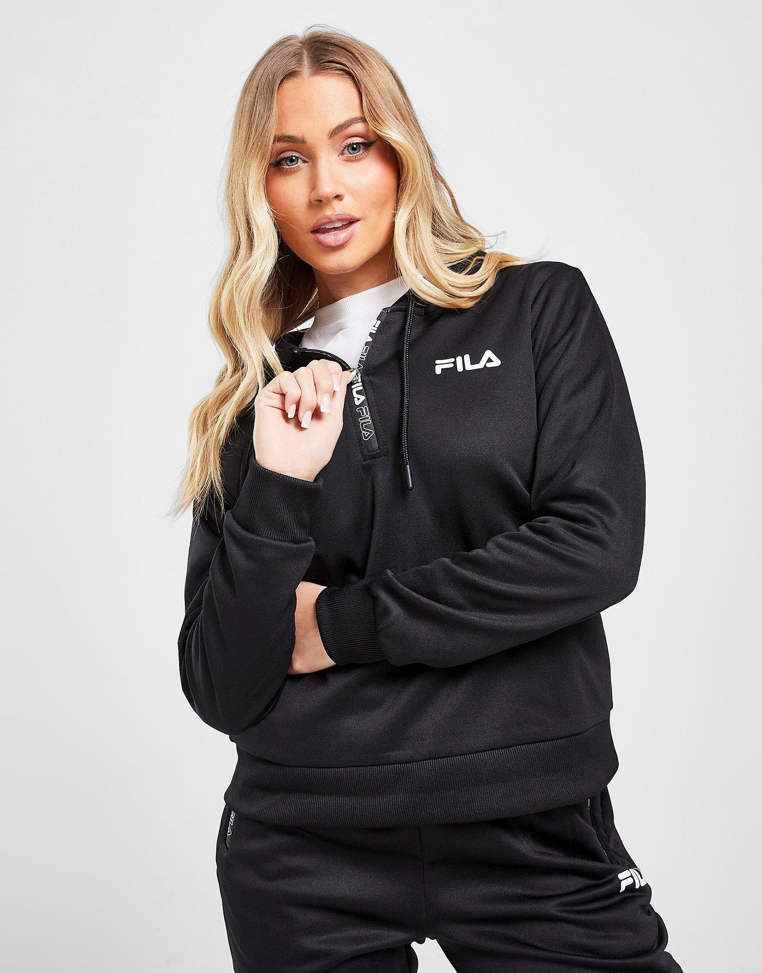 Fila Poly 1/4 Zip Hoodie