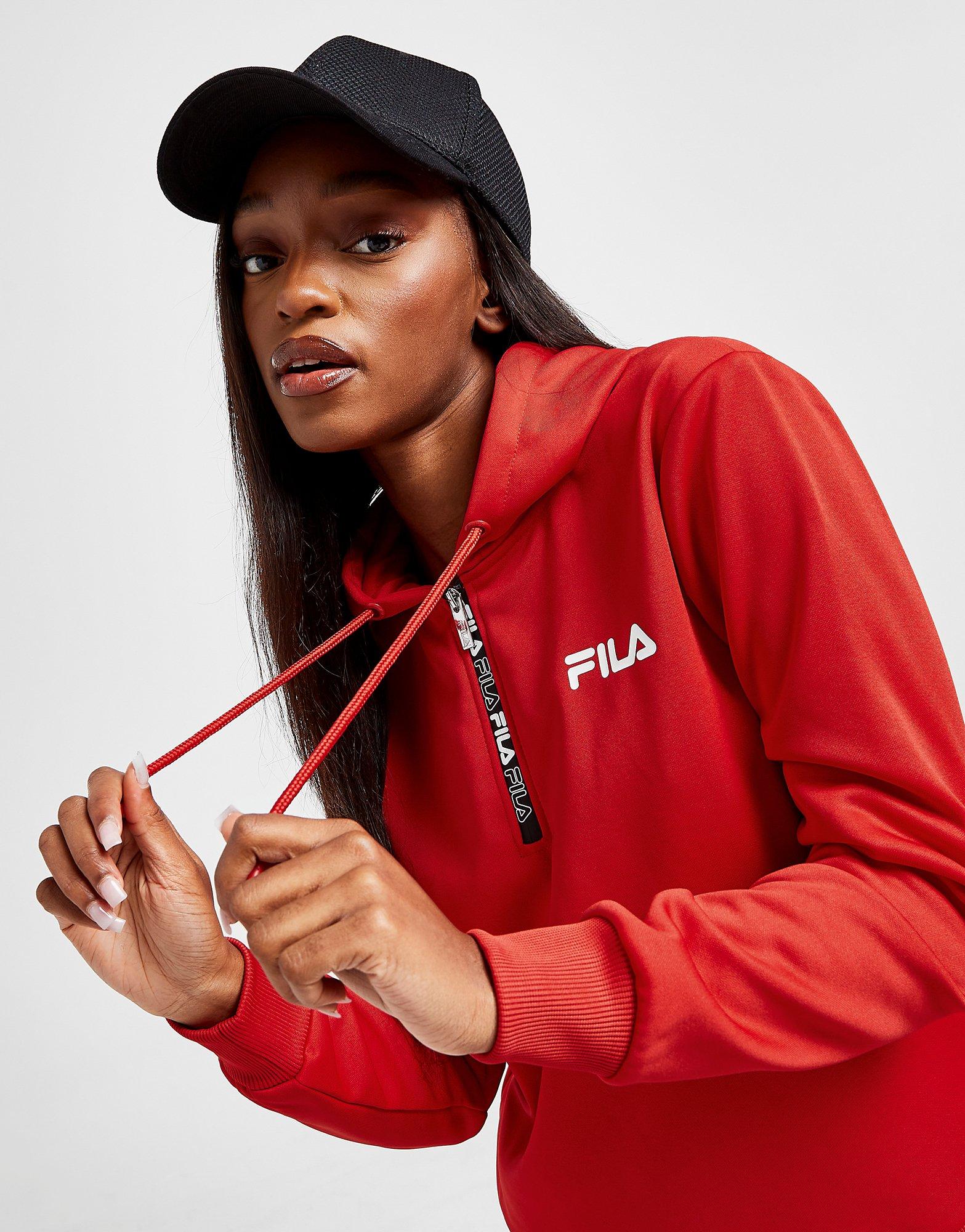 Fila Poly 1/4 Zip Hoodie