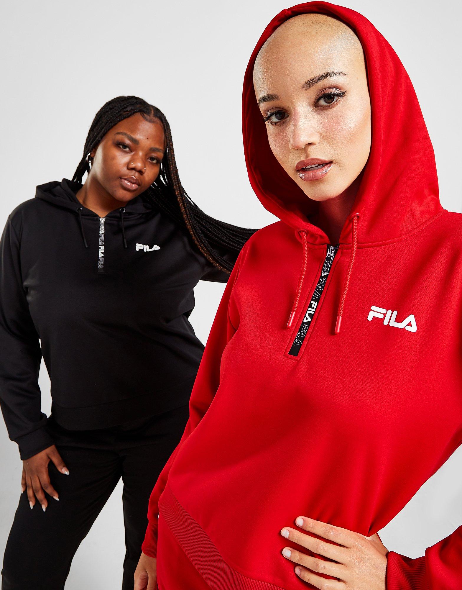 Fila Poly 1/4 Zip Hoodie