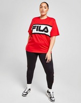 Fila Colour Block Plus Size Boyfriend T-Shirt
