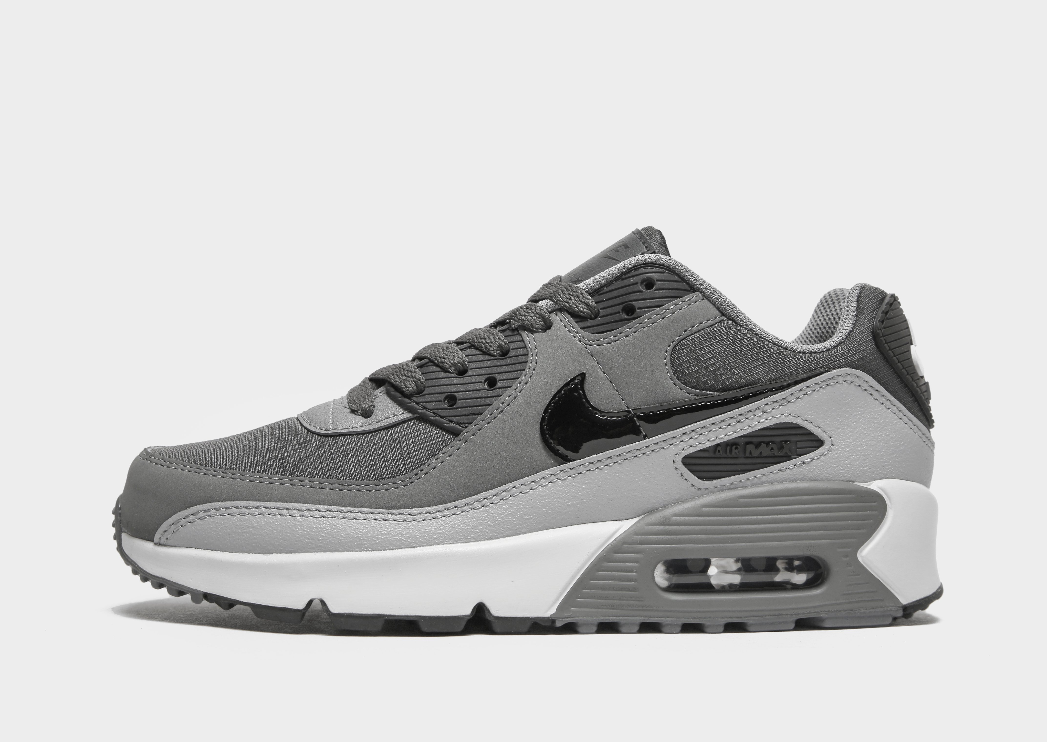 herhaling Accommodatie Vrijwillig Grey Nike Air Max 90 Leather Junior | JD Sports