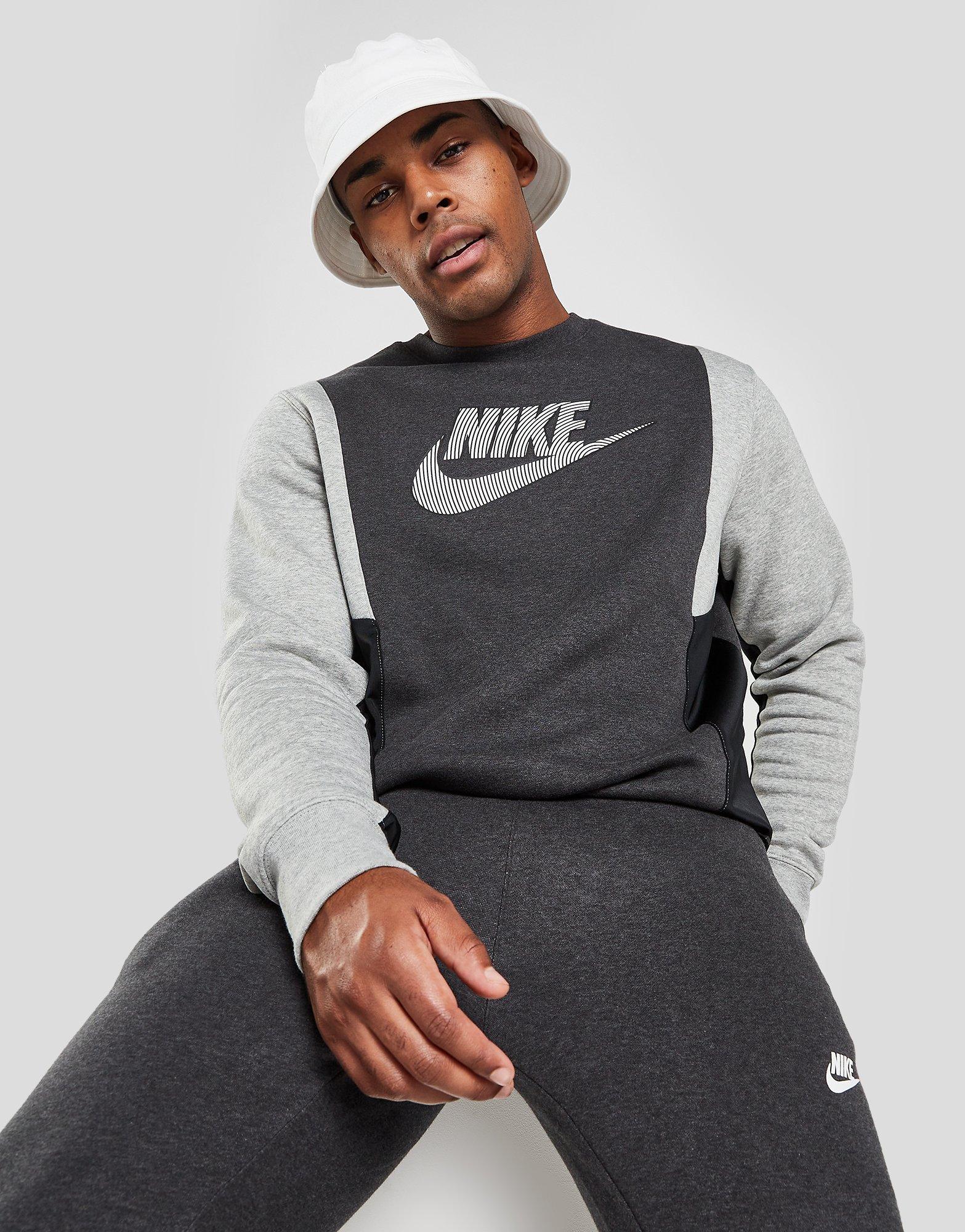 nike hybrid sweatshirt