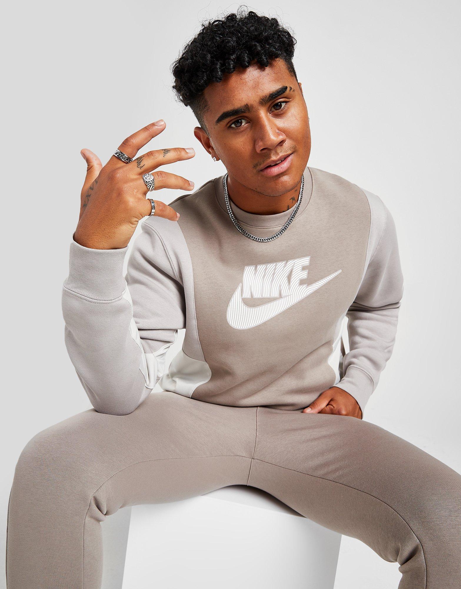 nike hybrid sweatshirt