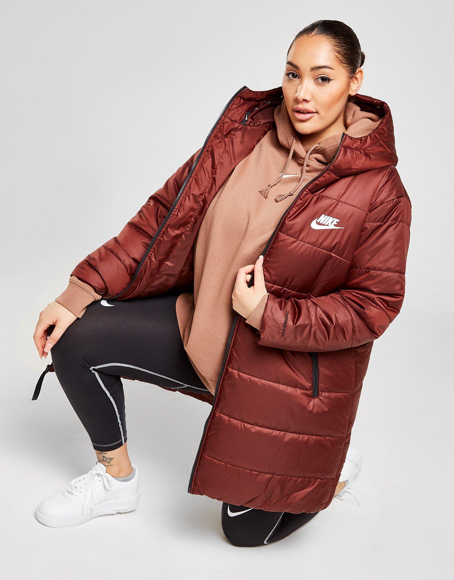 nike plus size swoosh parka