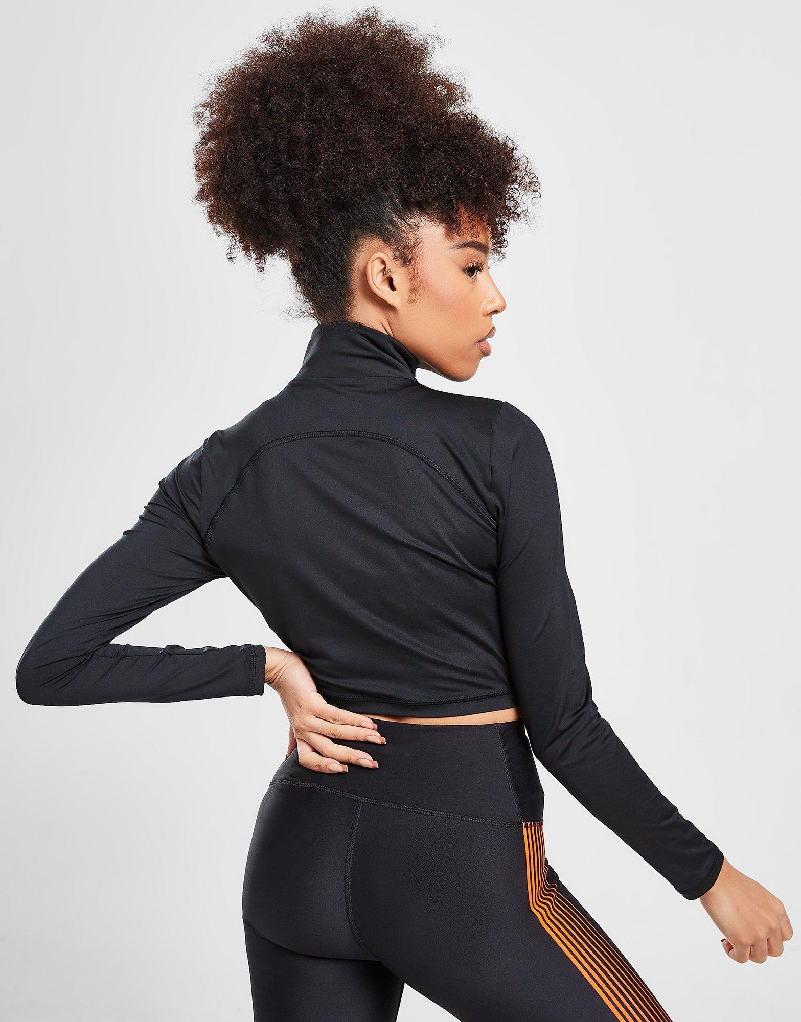 Under Armour HeatGear Crop 1/4 Zip Top