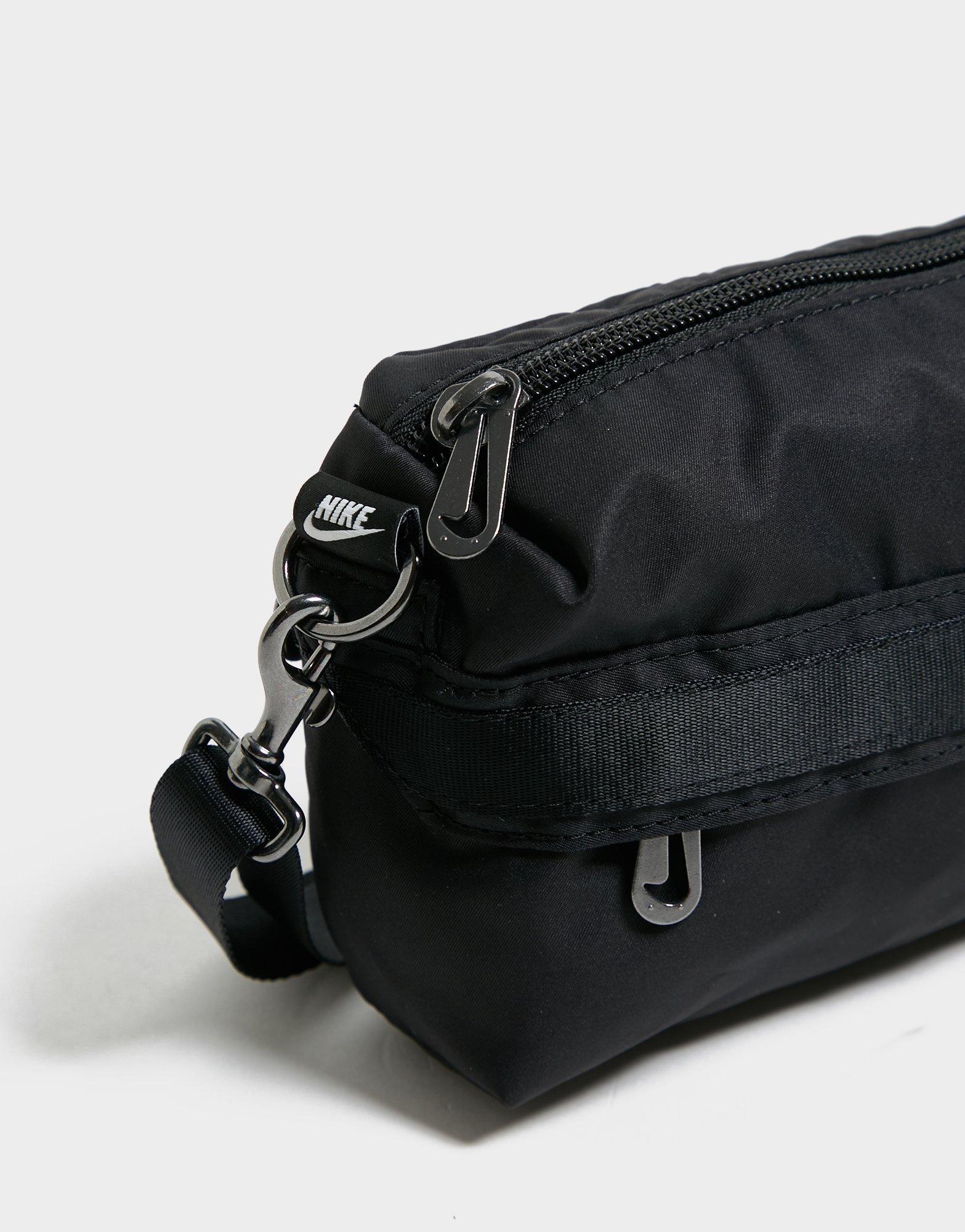 Nike Futura Luxe cross body multi pocket bag in black - ShopStyle