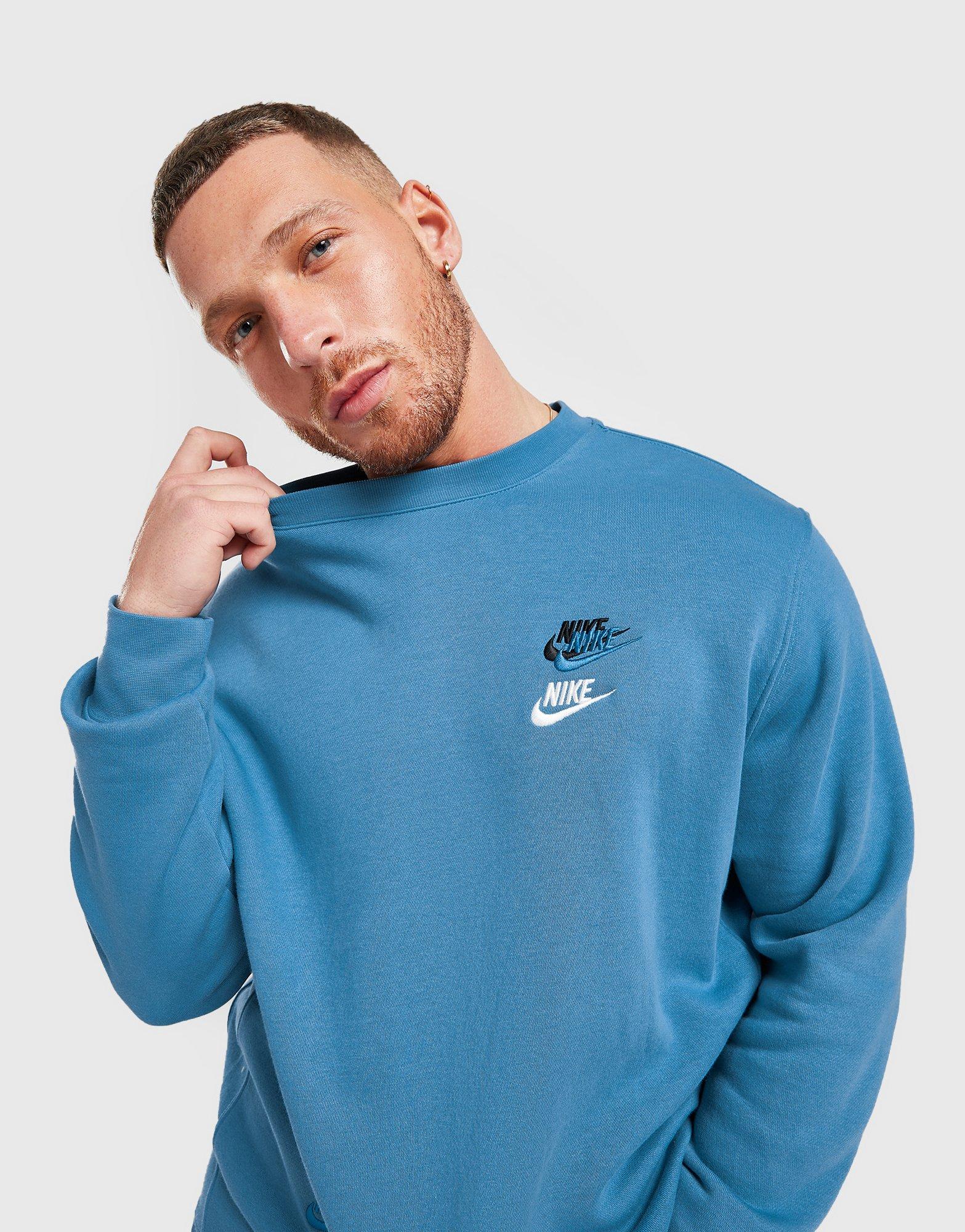 nike multi futura crew sweatshirt