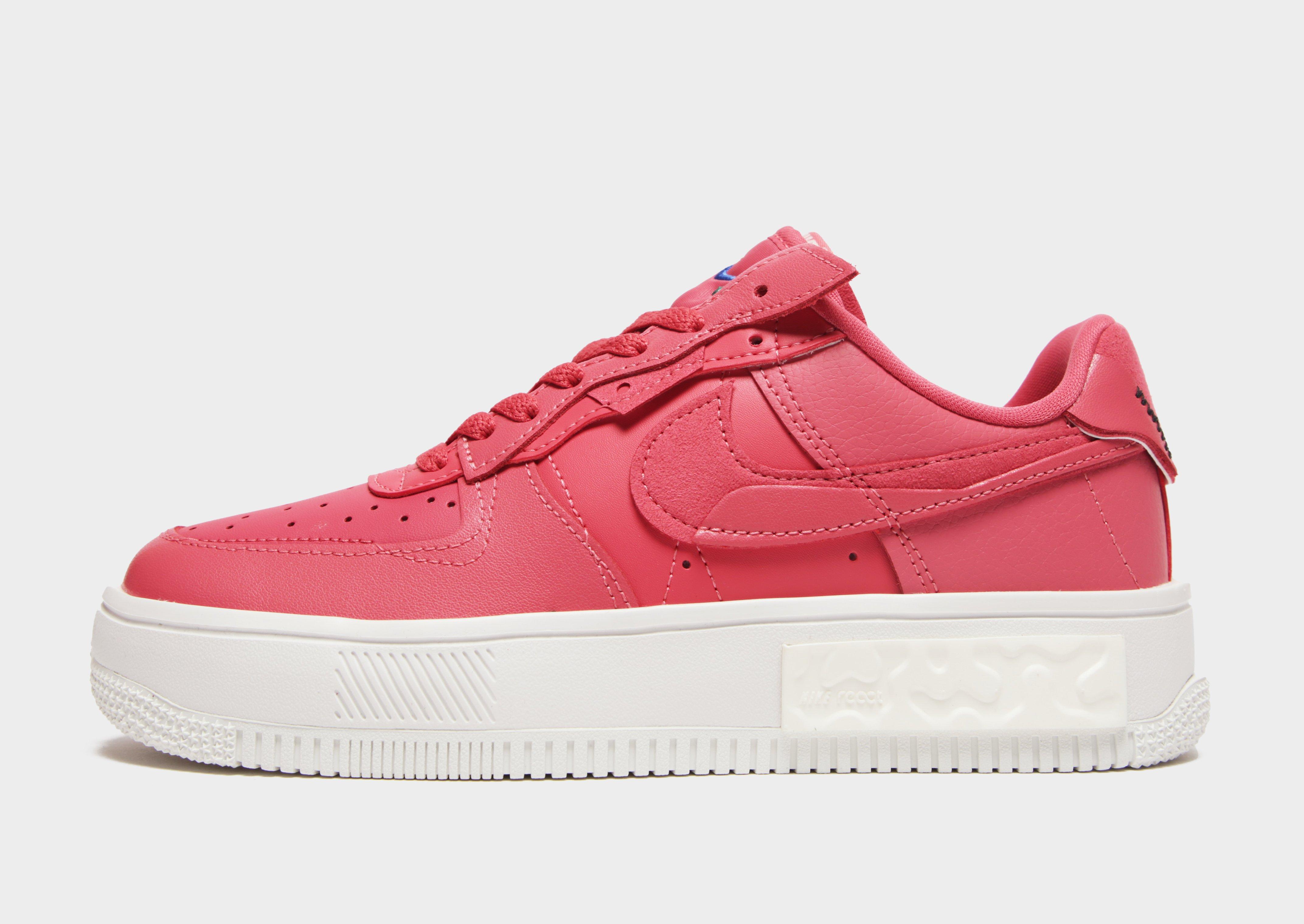 nike red air force 1 womens