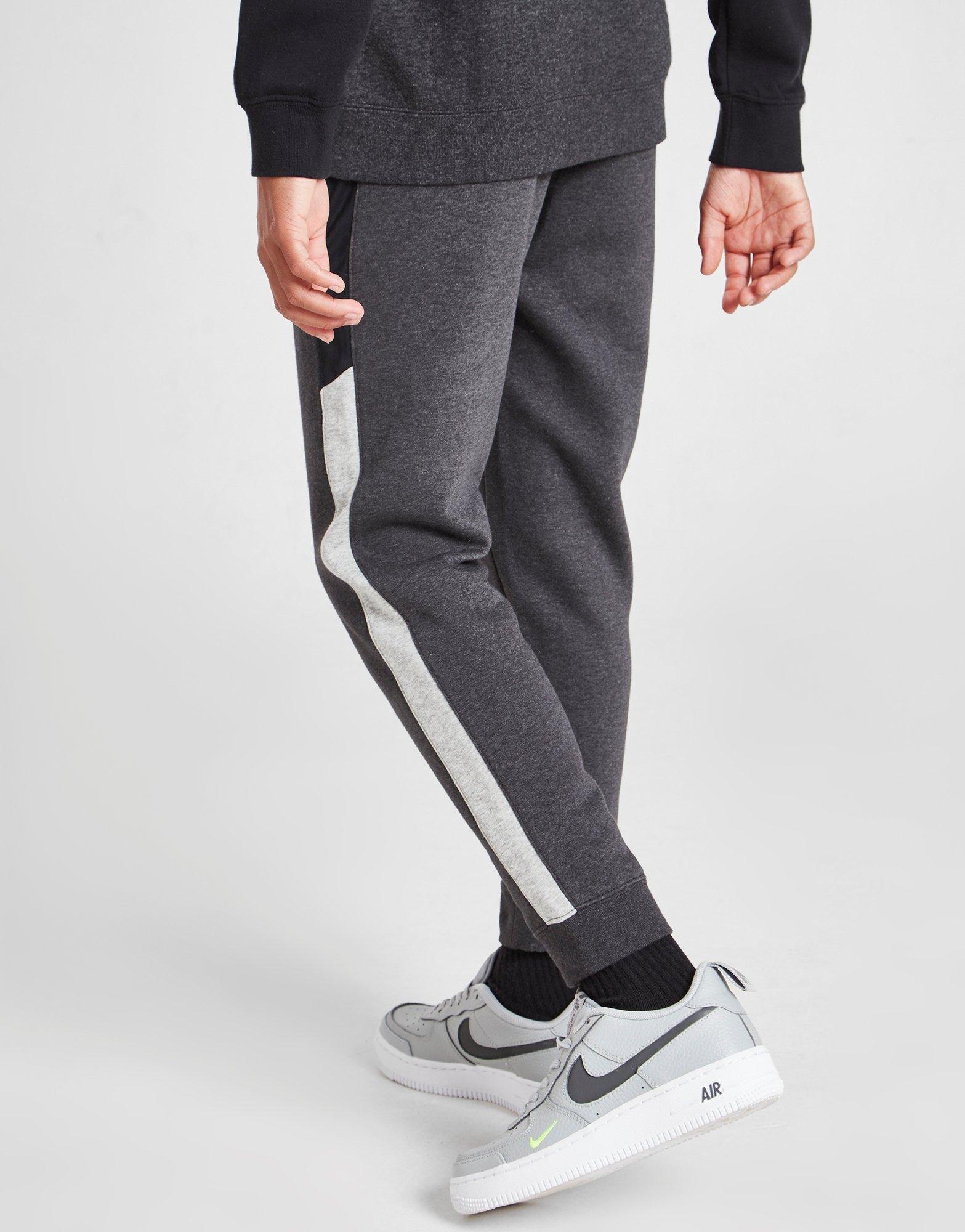 Nike Hybrid Fleece Stripe Joggers Junior