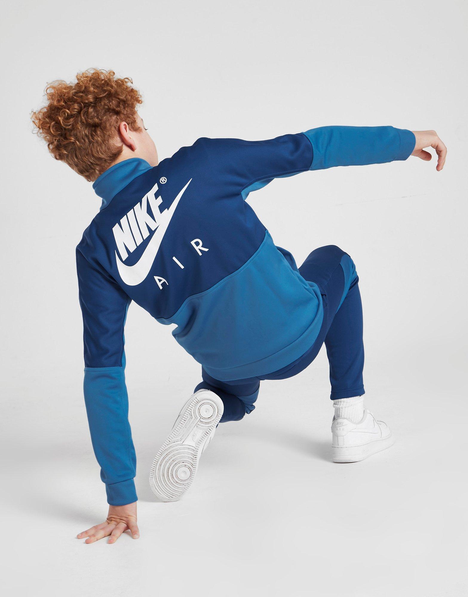 nike grey tracksuit junior