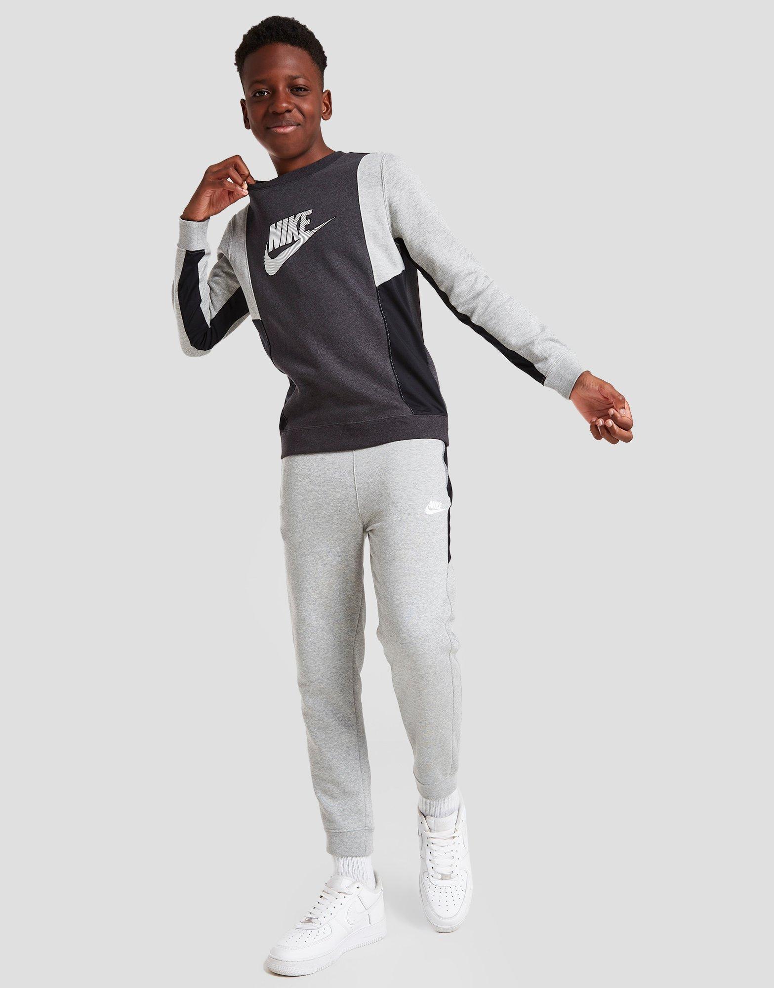 nike hybrid crew sweatshirt junior