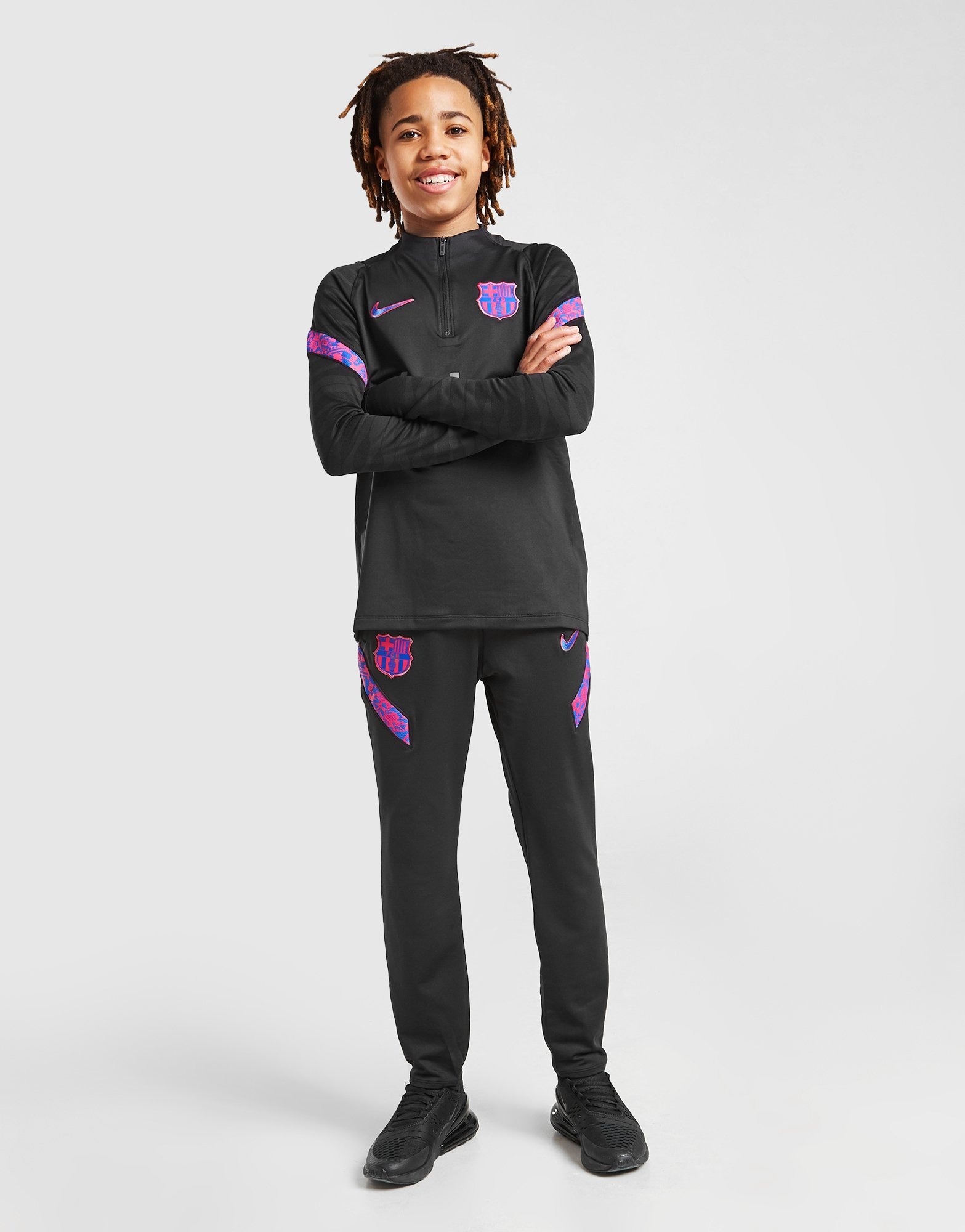 nike fc barcelona strike track pants