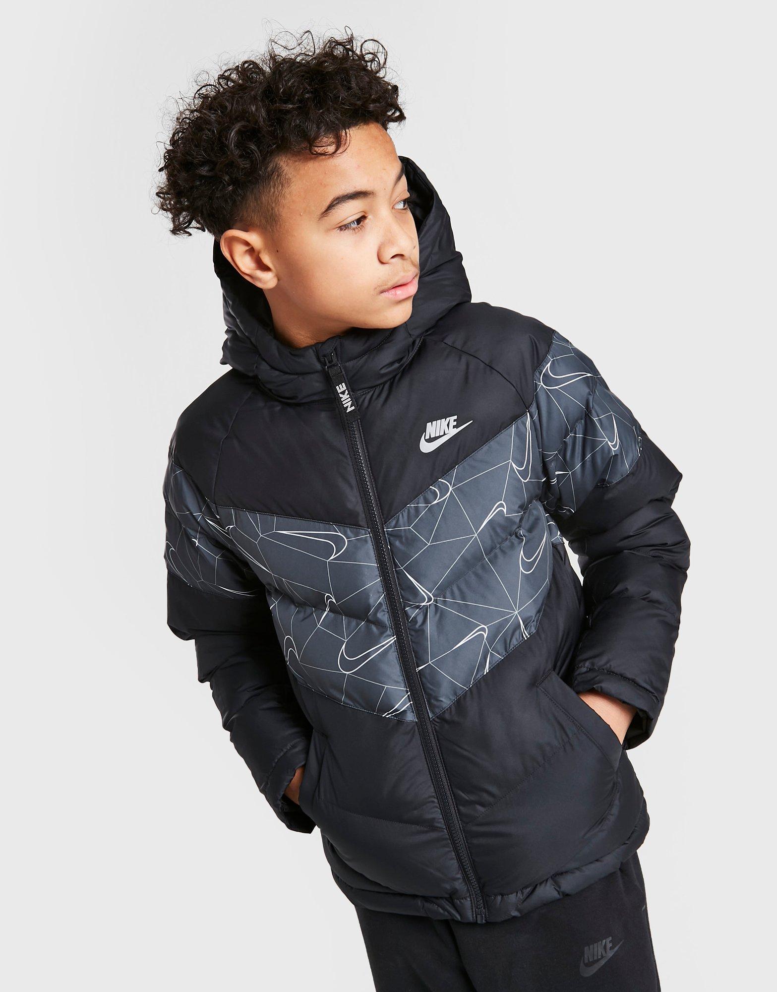 Nike All Over Print Padded Jacket Junior
