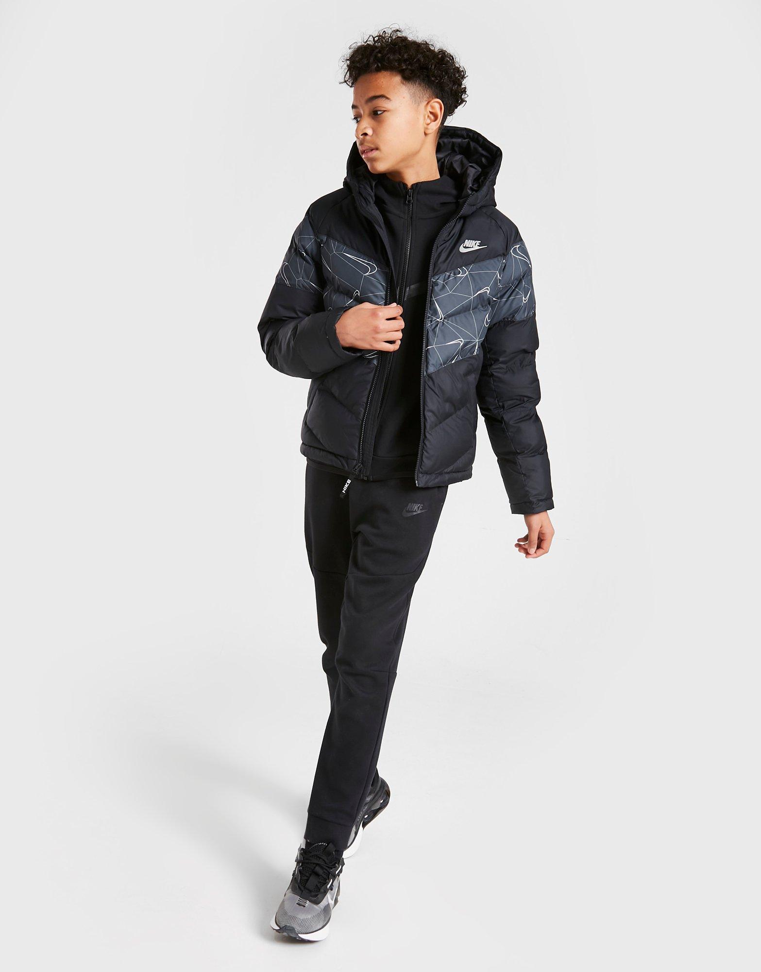 Nike All Over Print Padded Jacket Junior