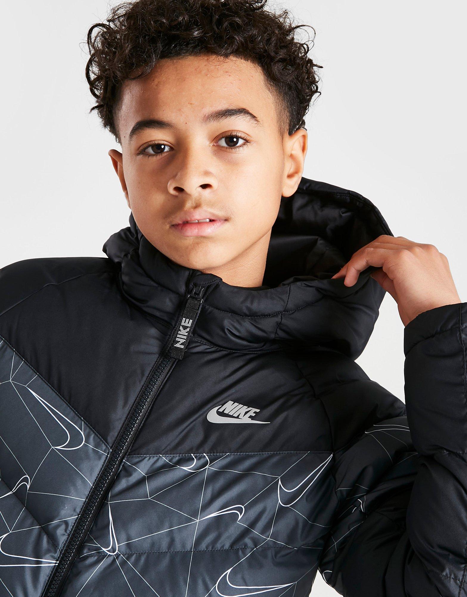 Nike All Over Print Padded Jacket Junior