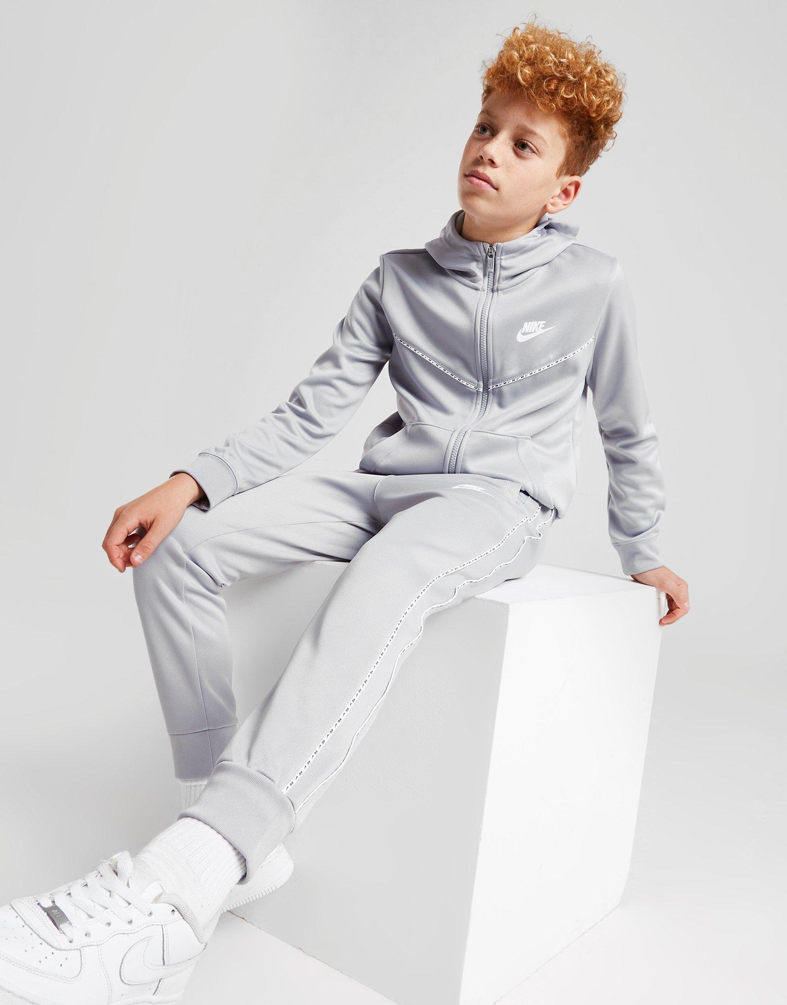 Grey Nike Tape Track Pants Junior's JD Sports NZ