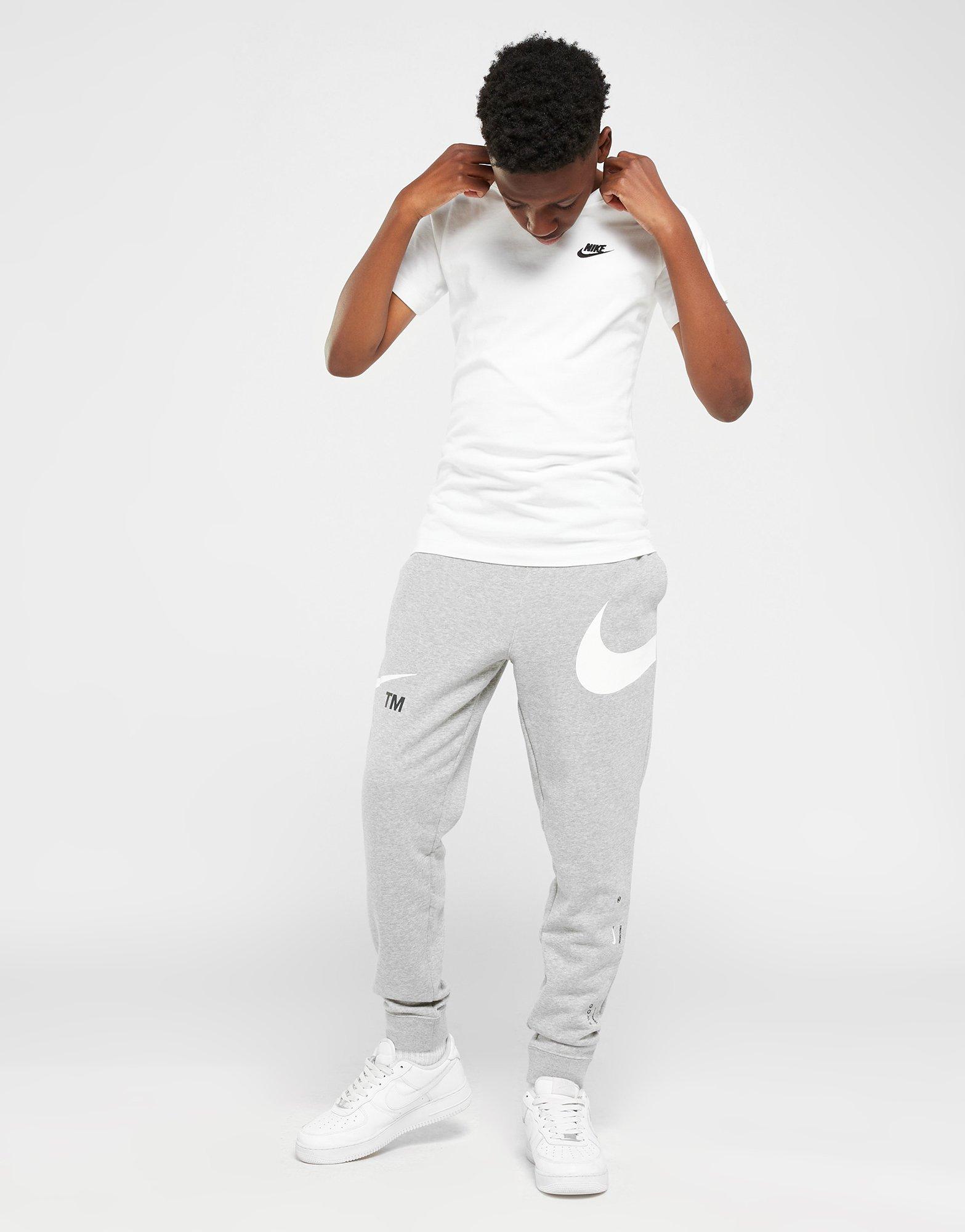 nike swoosh fleece sweatpants