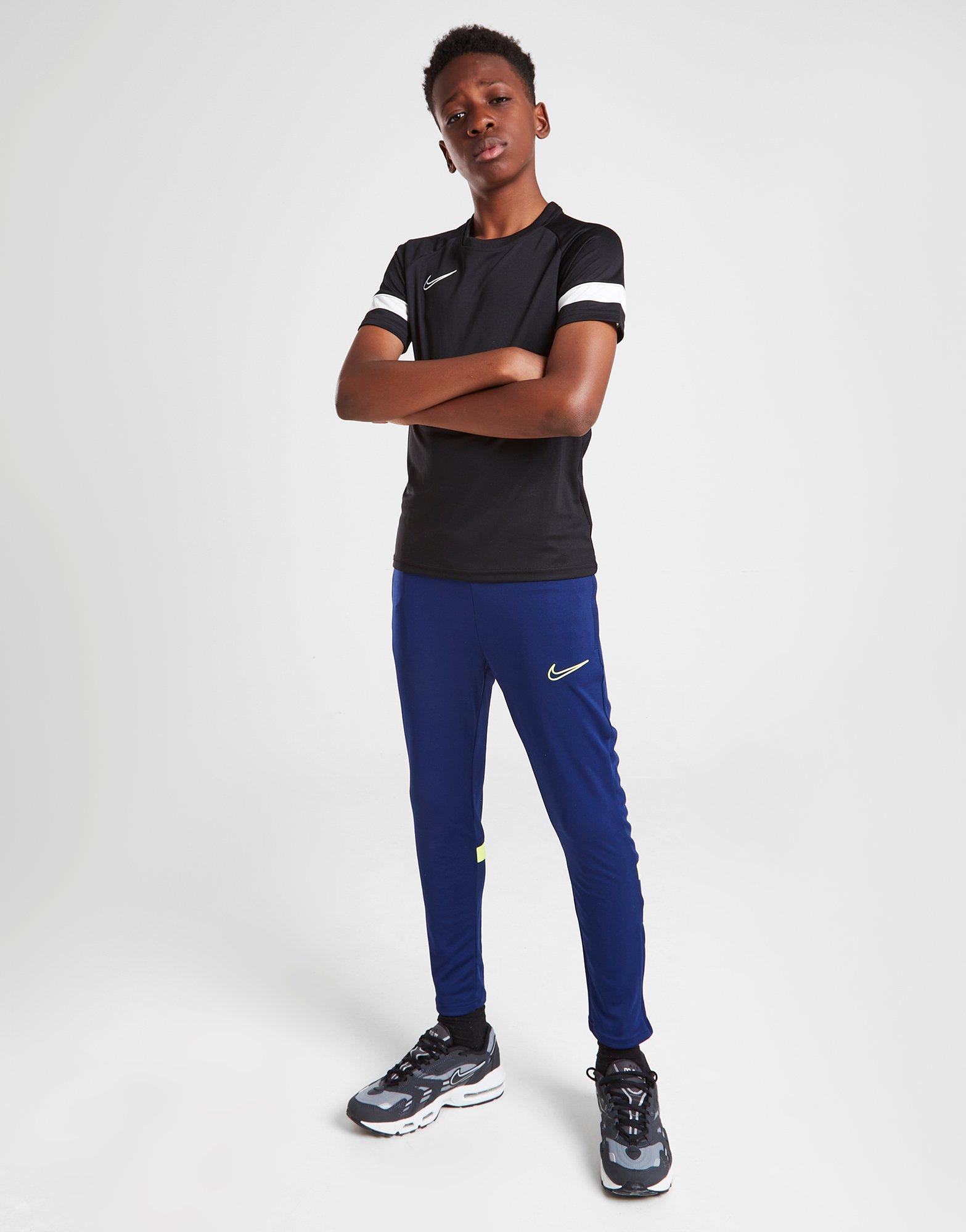 Blue Nike Academy Track Pants Junior 