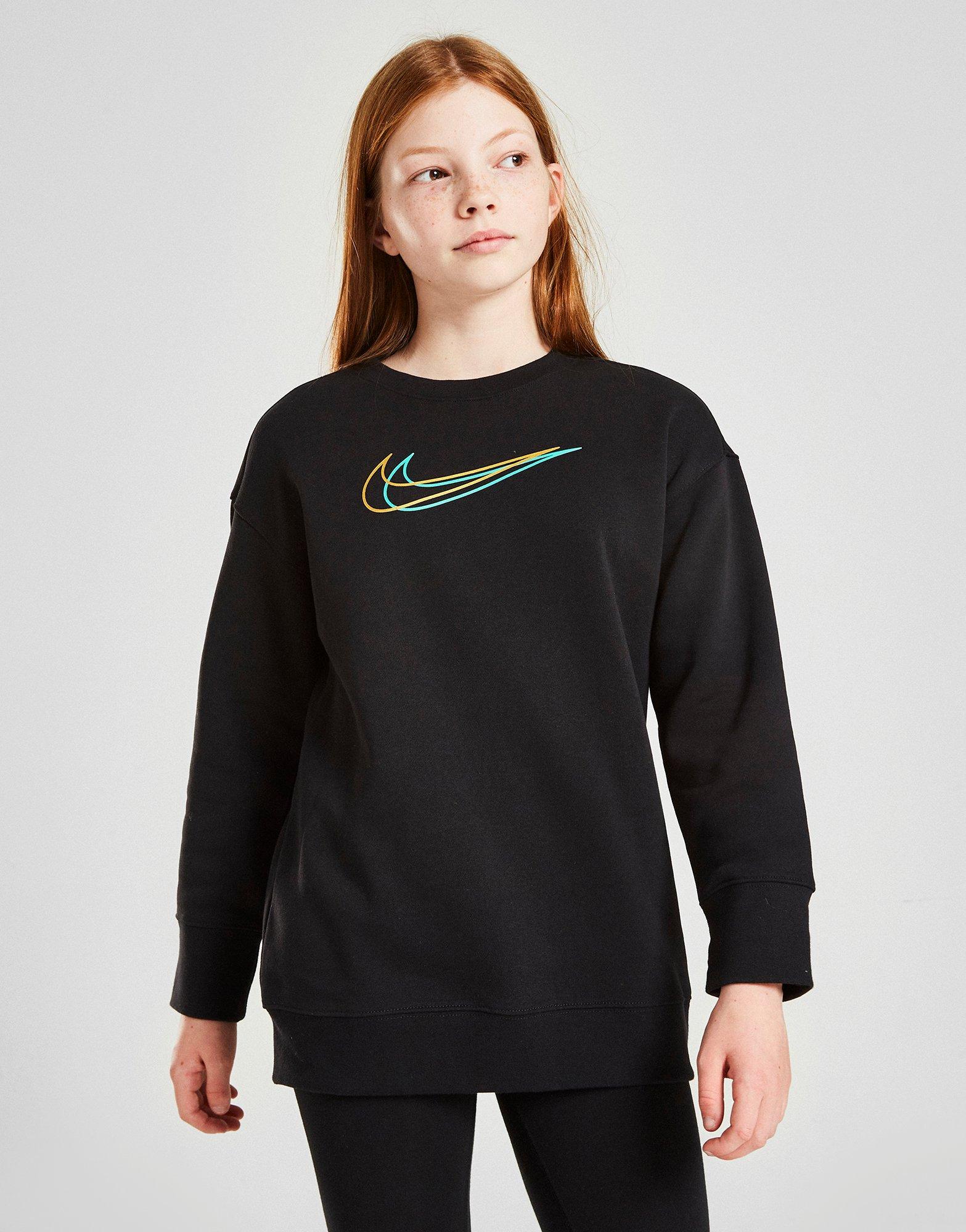 Nike Girls' Boyfriend Crew Sweatshirt Junior