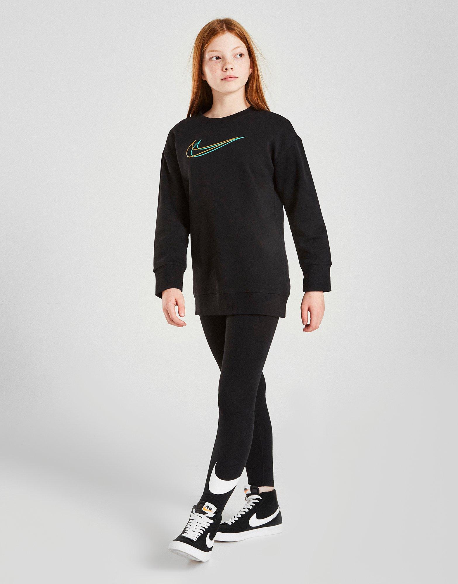 Nike Girls' Boyfriend Crew Sweatshirt Junior
