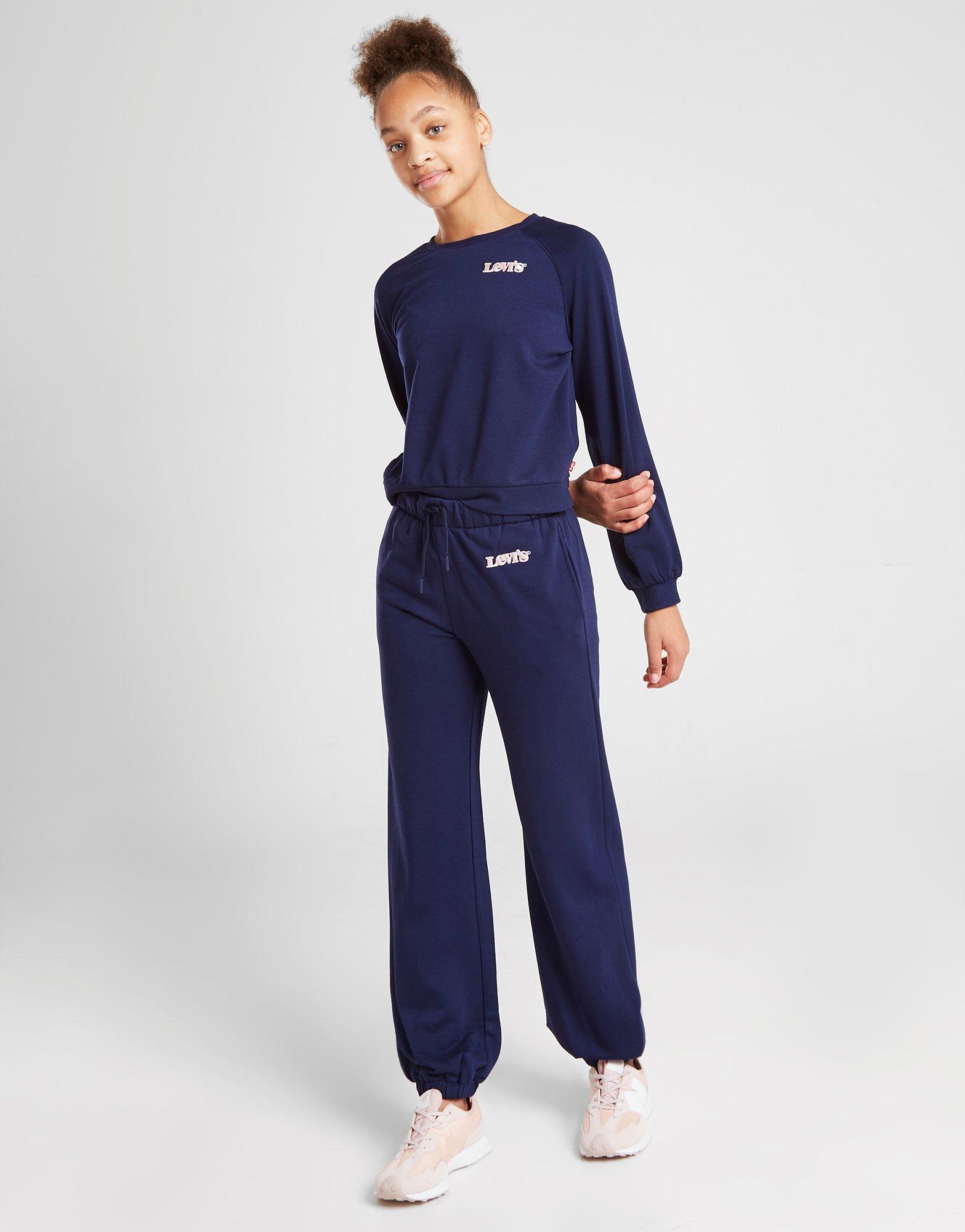 Levi's Girls' Benchwarmer Crew Sweatshirt Junior
