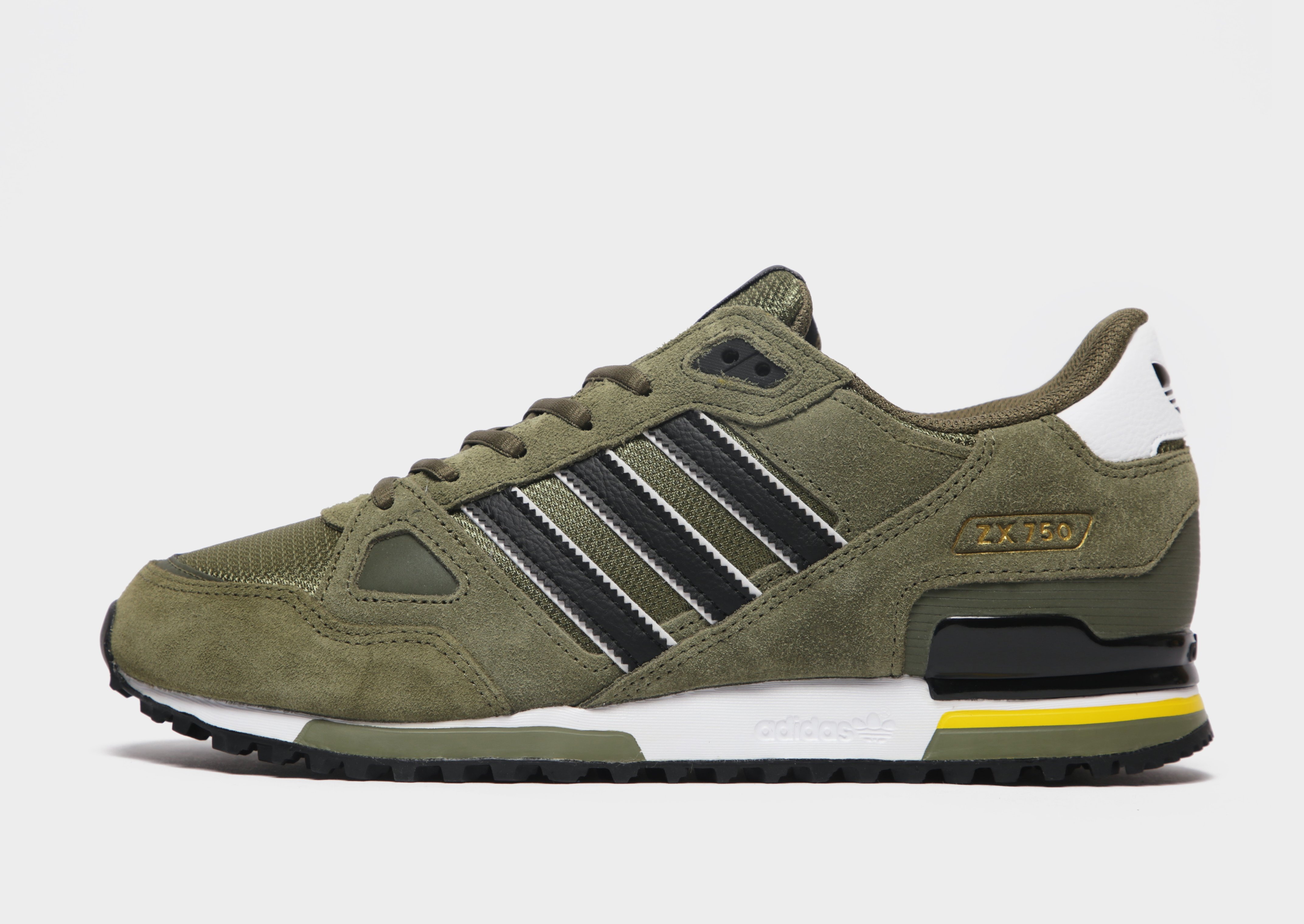 Green Adidas Originals Zx 750 Jd Sports