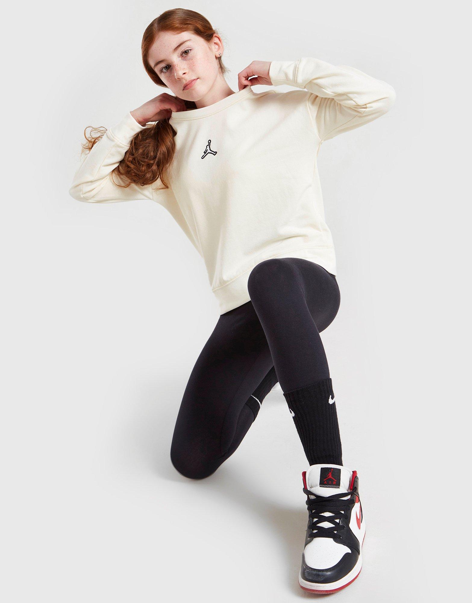 Jordan Girls' Essential Box Crew Sweatshirt Junior