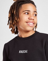 Rascal Ombre Grid Crew Sweatshirt Junior